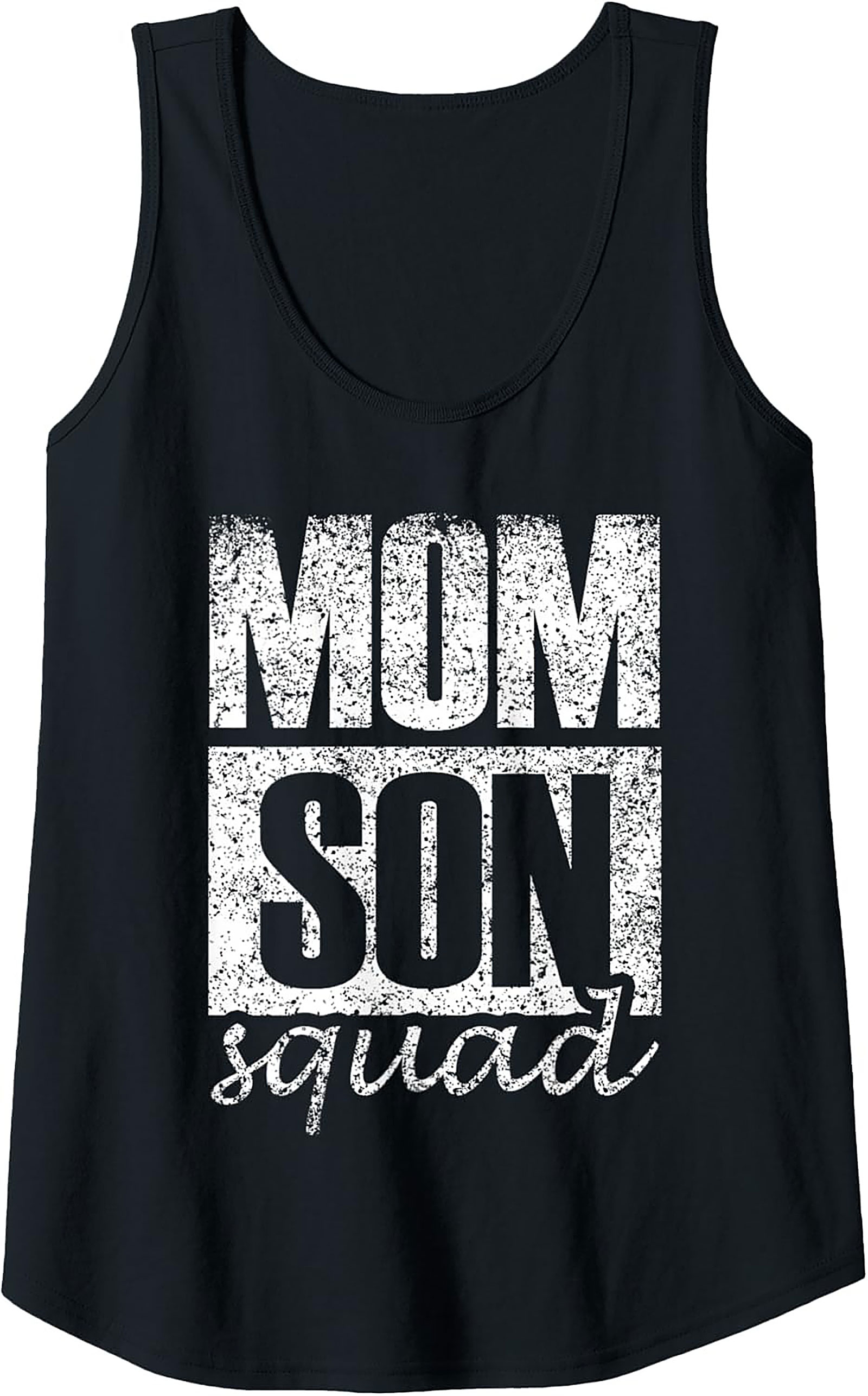 Mom Son Squad Tank Top Mother Son Graphic Tank Boy Mom