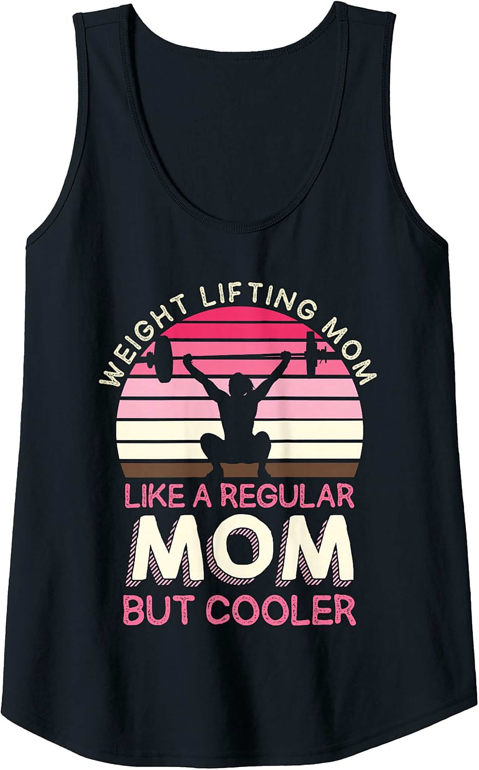 Weight Lifting Mom Tank Top