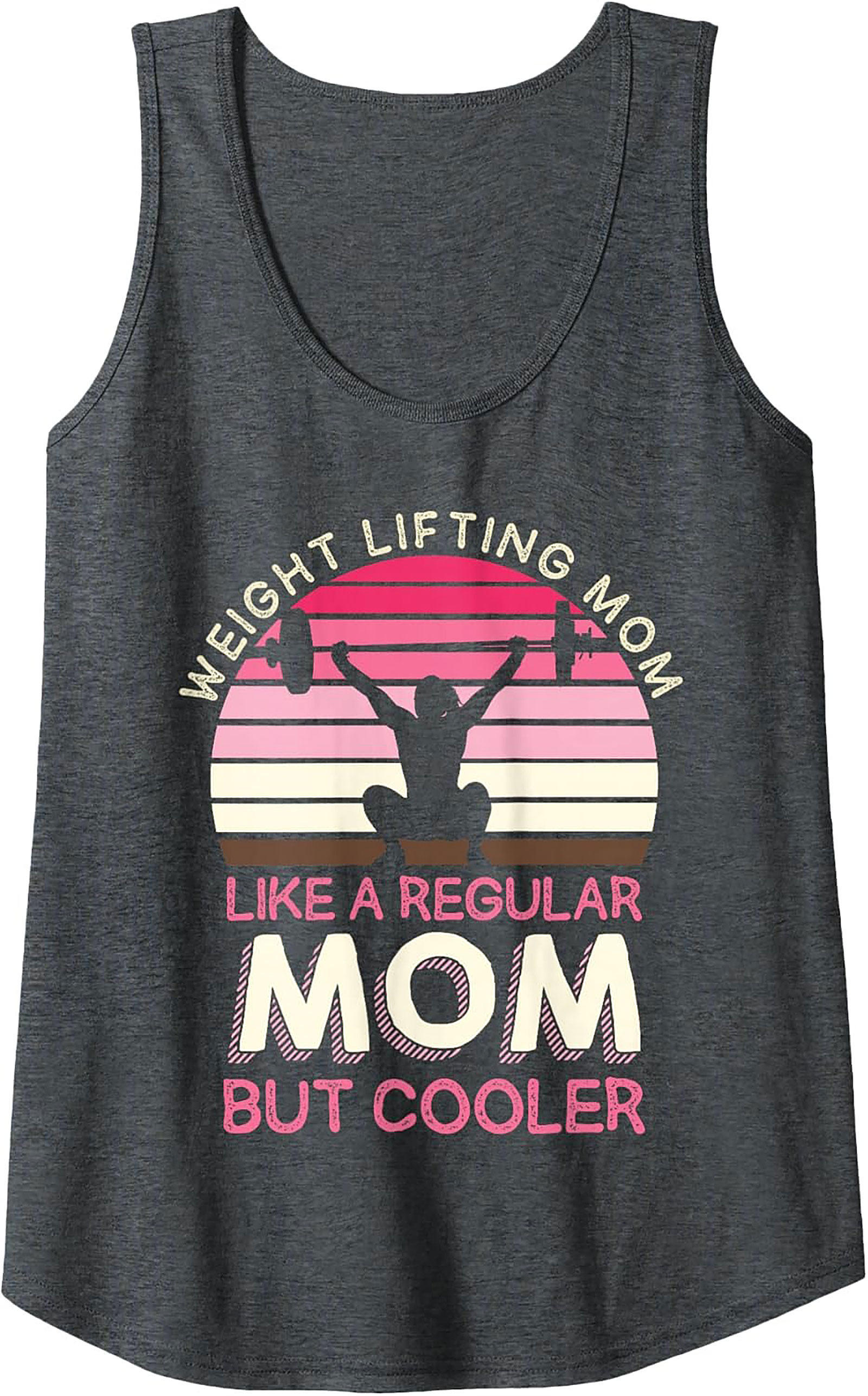 Weight Lifting Mom Tank Top