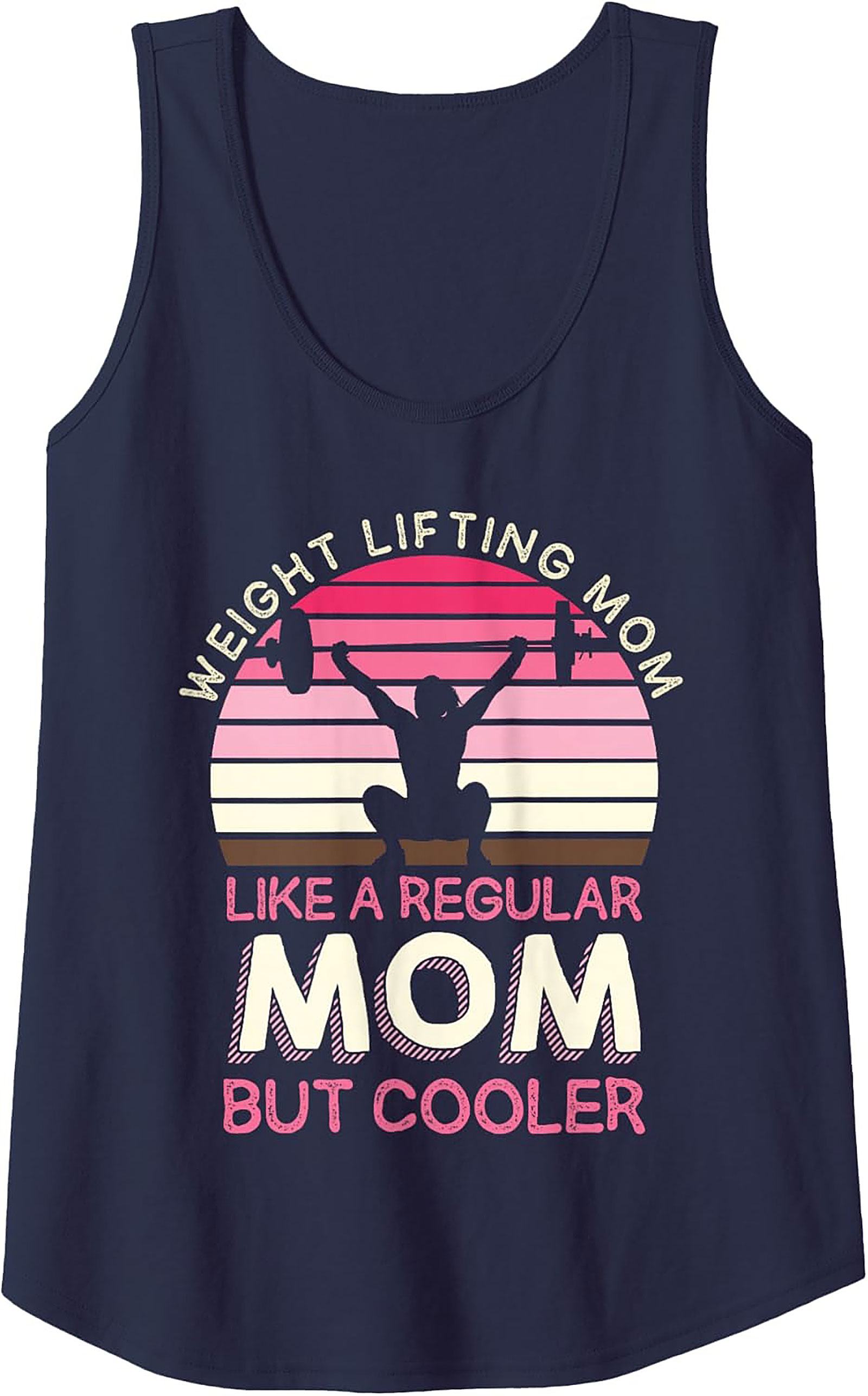 Weight Lifting Mom Tank Top