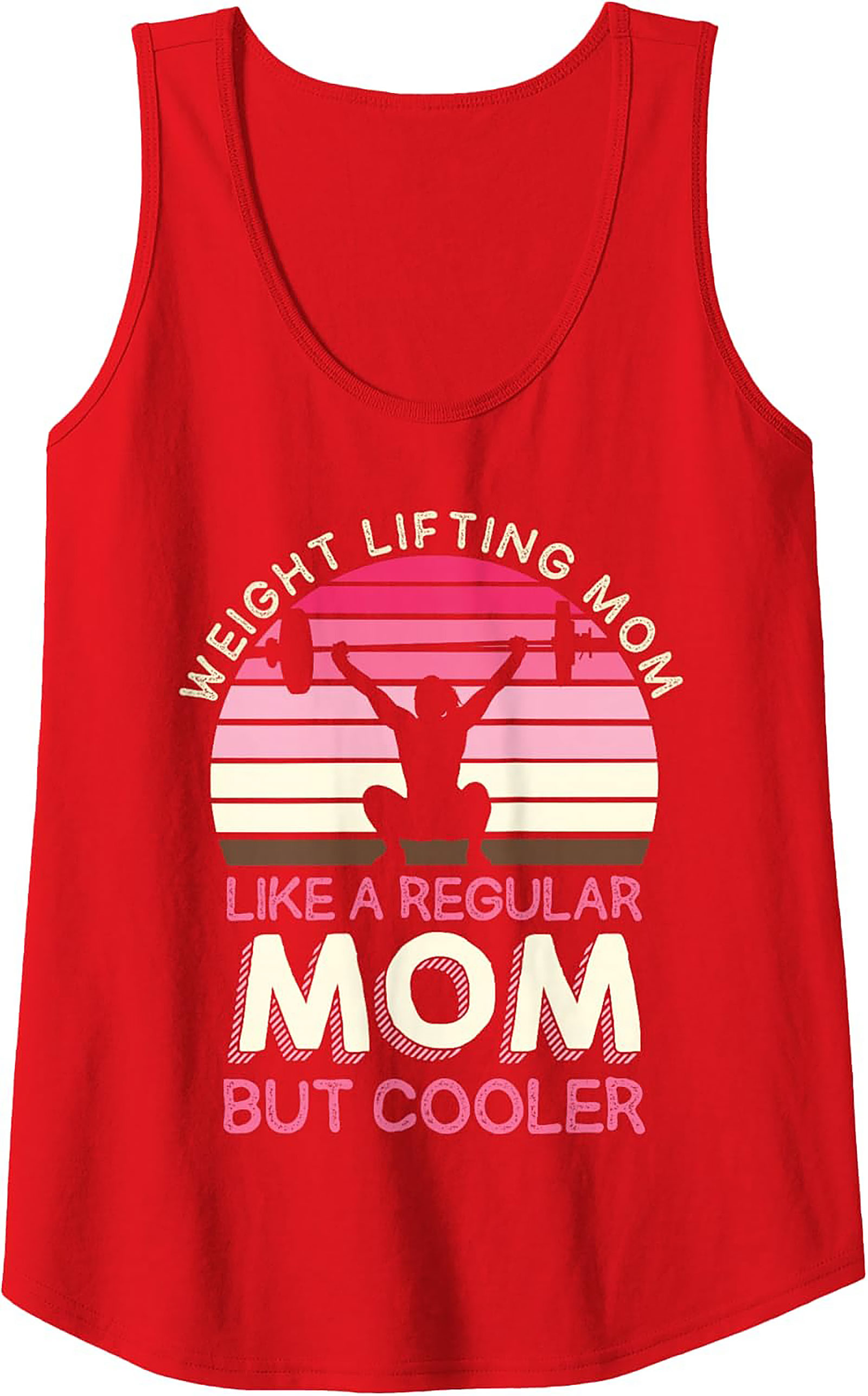 Weight Lifting Mom Tank Top