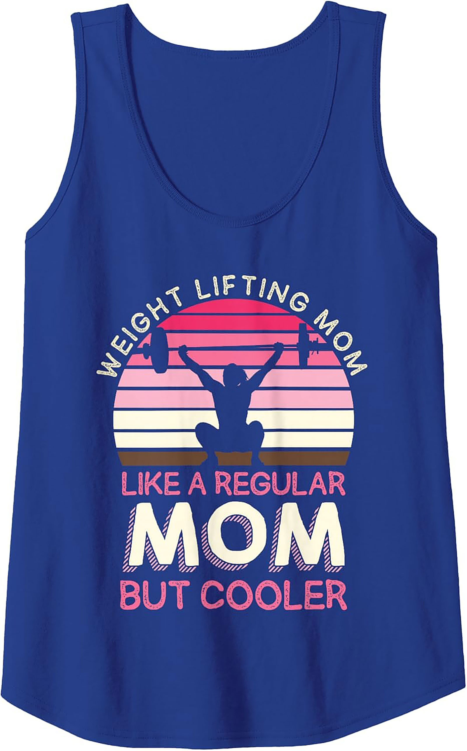Weight Lifting Mom Tank Top