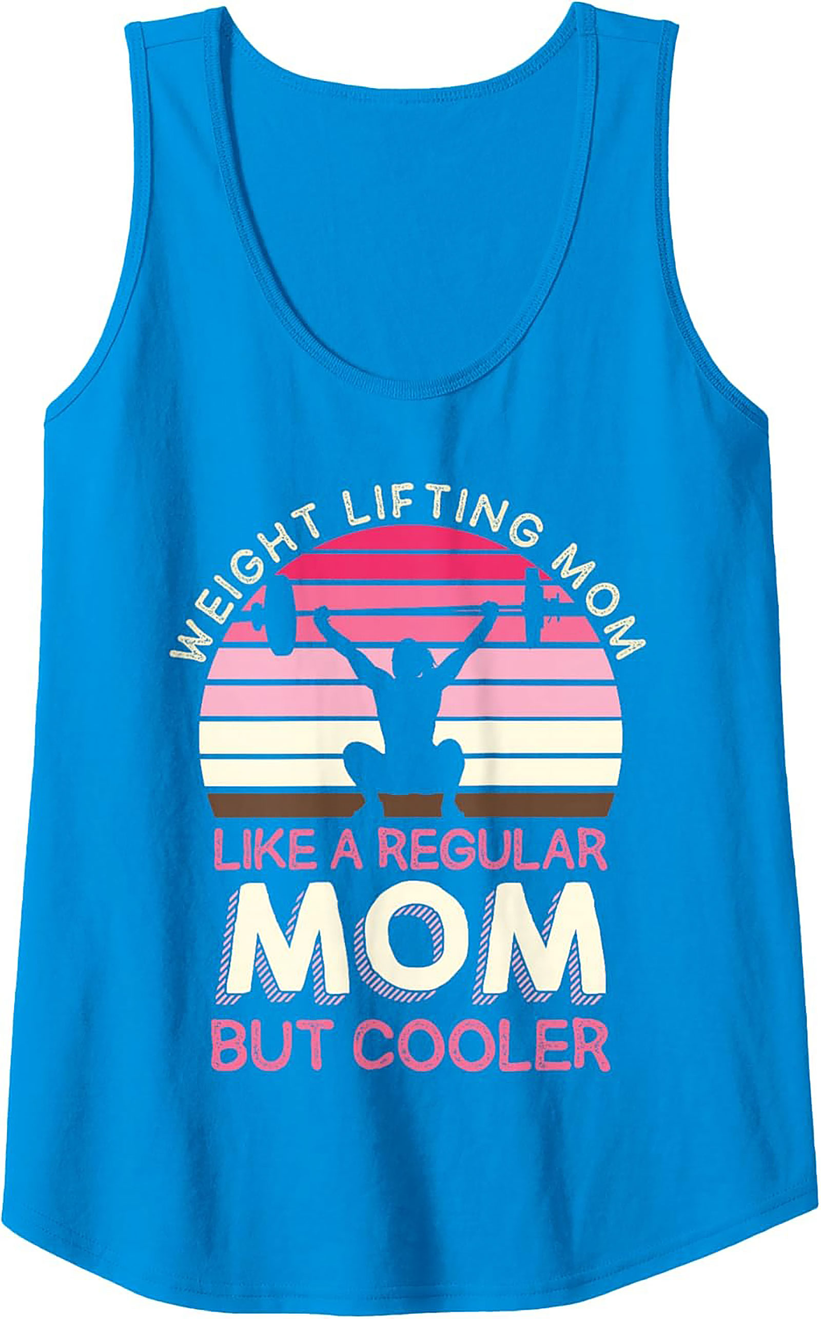 Weight Lifting Mom Tank Top