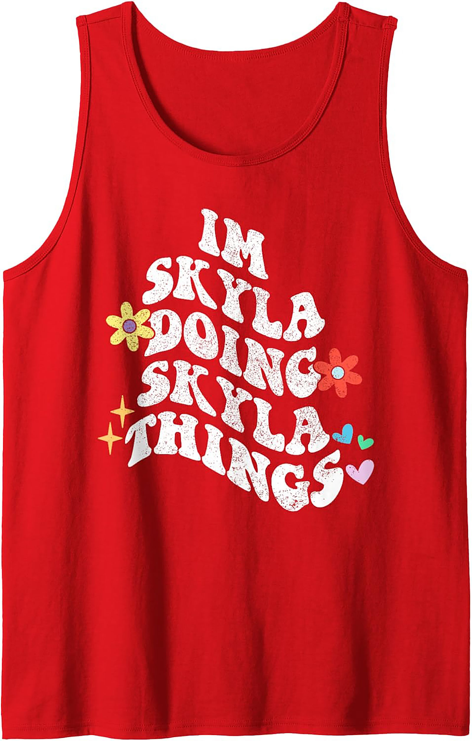 Skyla Doing Skyla Things Graphic Tank Retro Gift