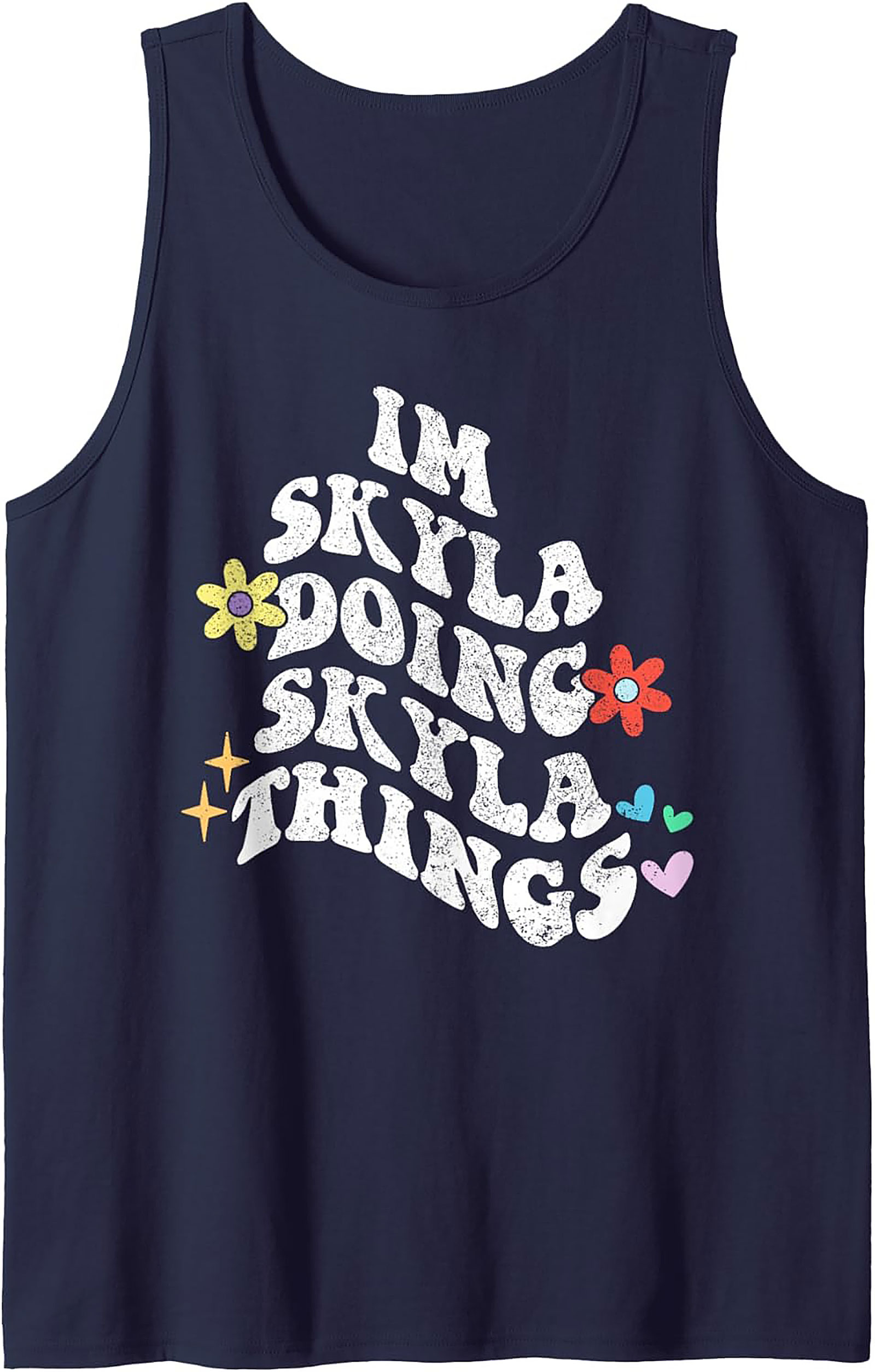 Skyla Doing Skyla Things Graphic Tank Retro Gift