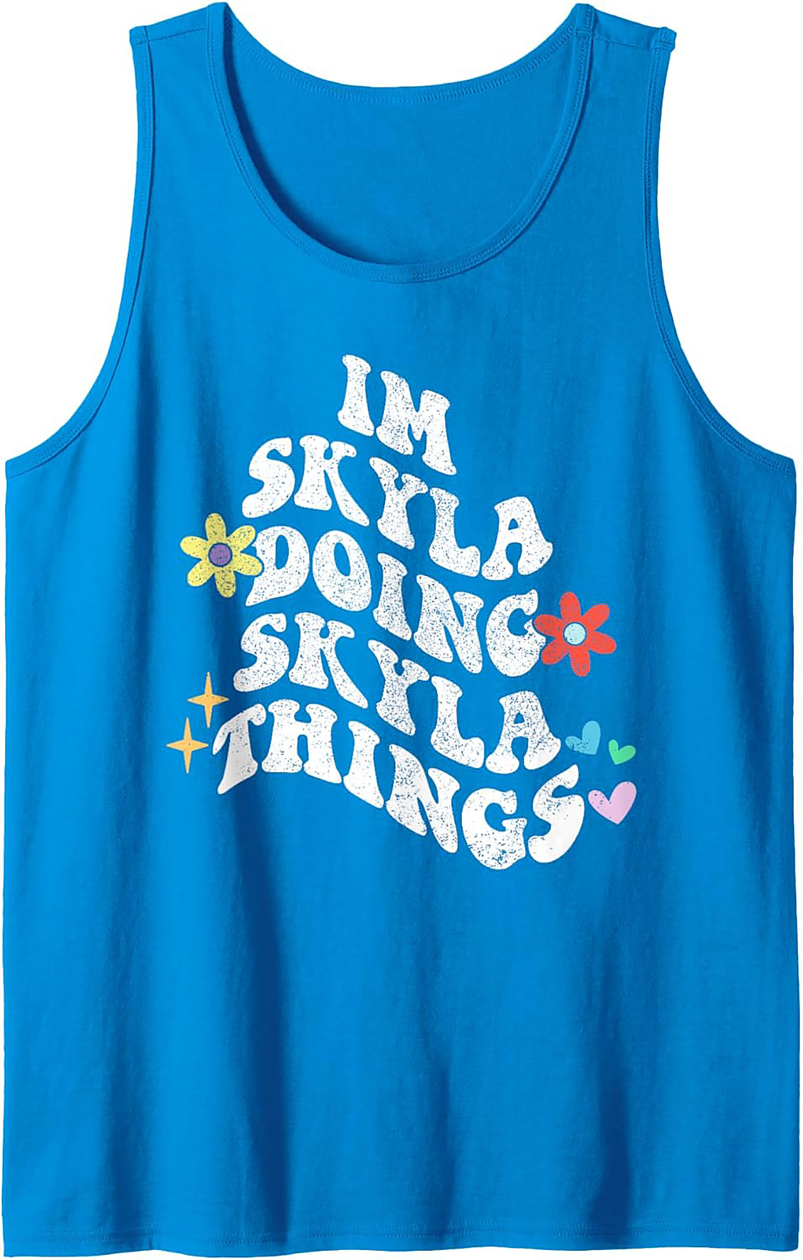Skyla Doing Skyla Things Graphic Tank Retro Gift