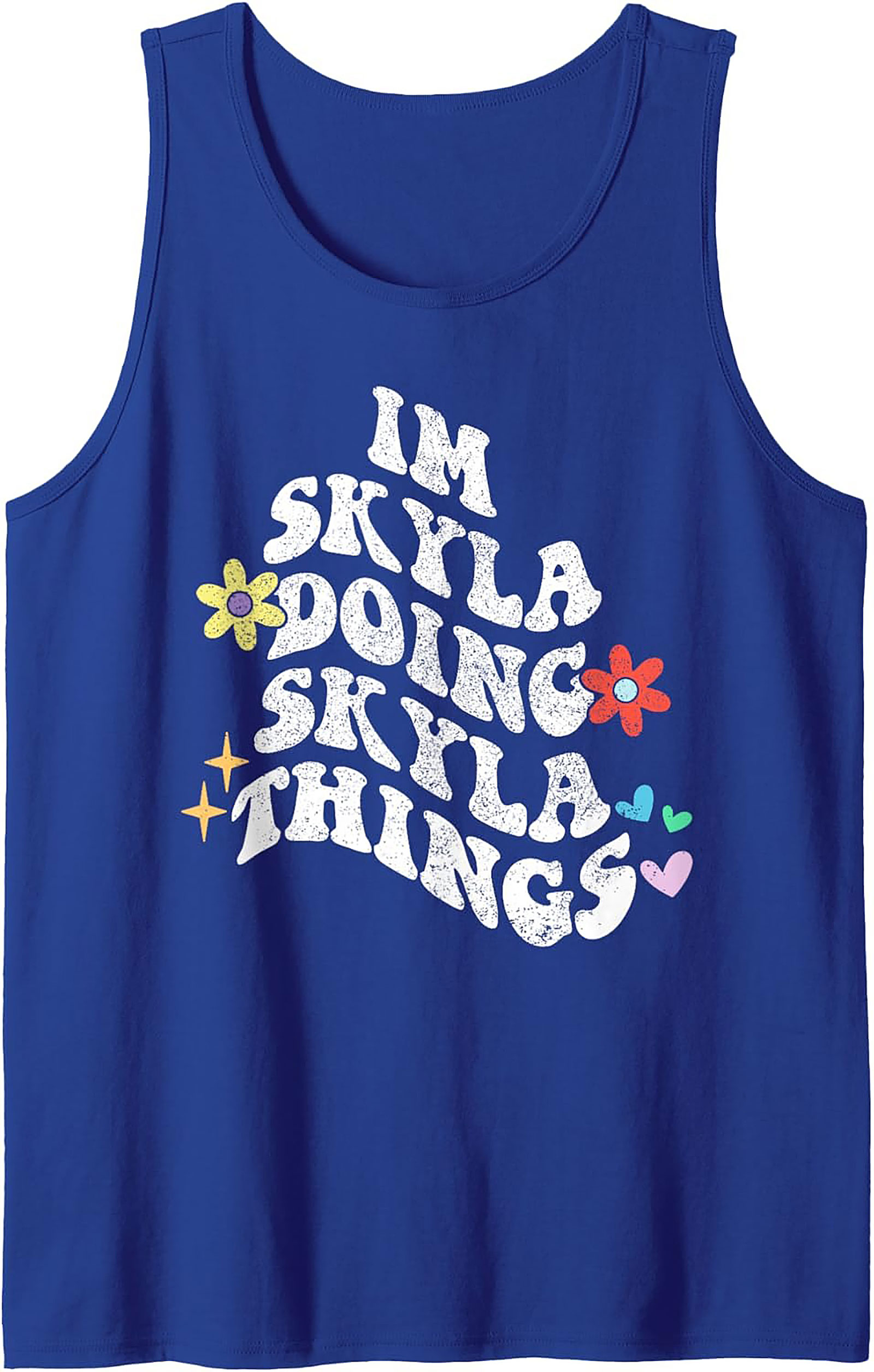 Skyla Doing Skyla Things Graphic Tank Retro Gift