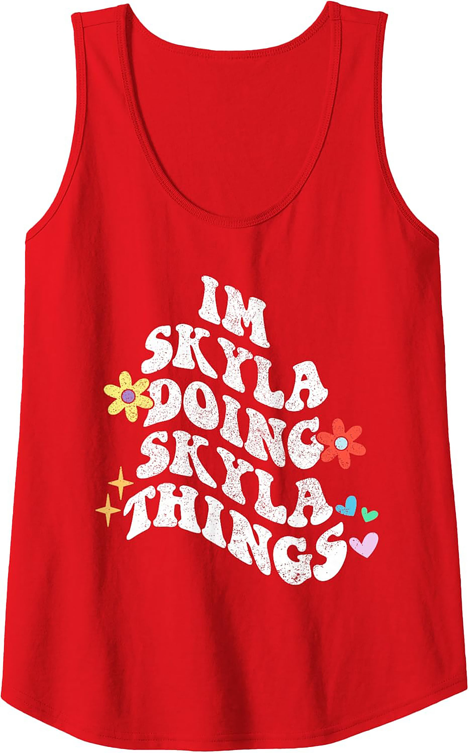 Skyla Doing Skyla Things Graphic Tank Retro Gift
