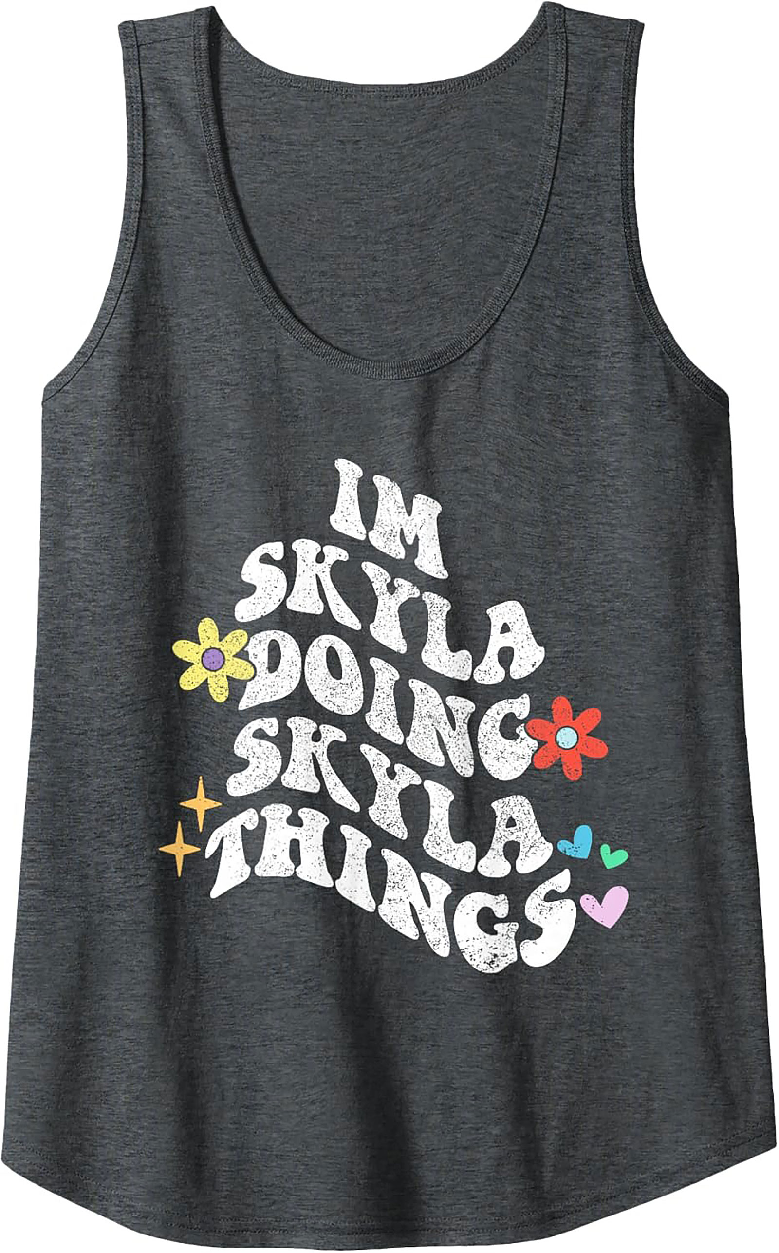 Skyla Doing Skyla Things Graphic Tank Retro Gift