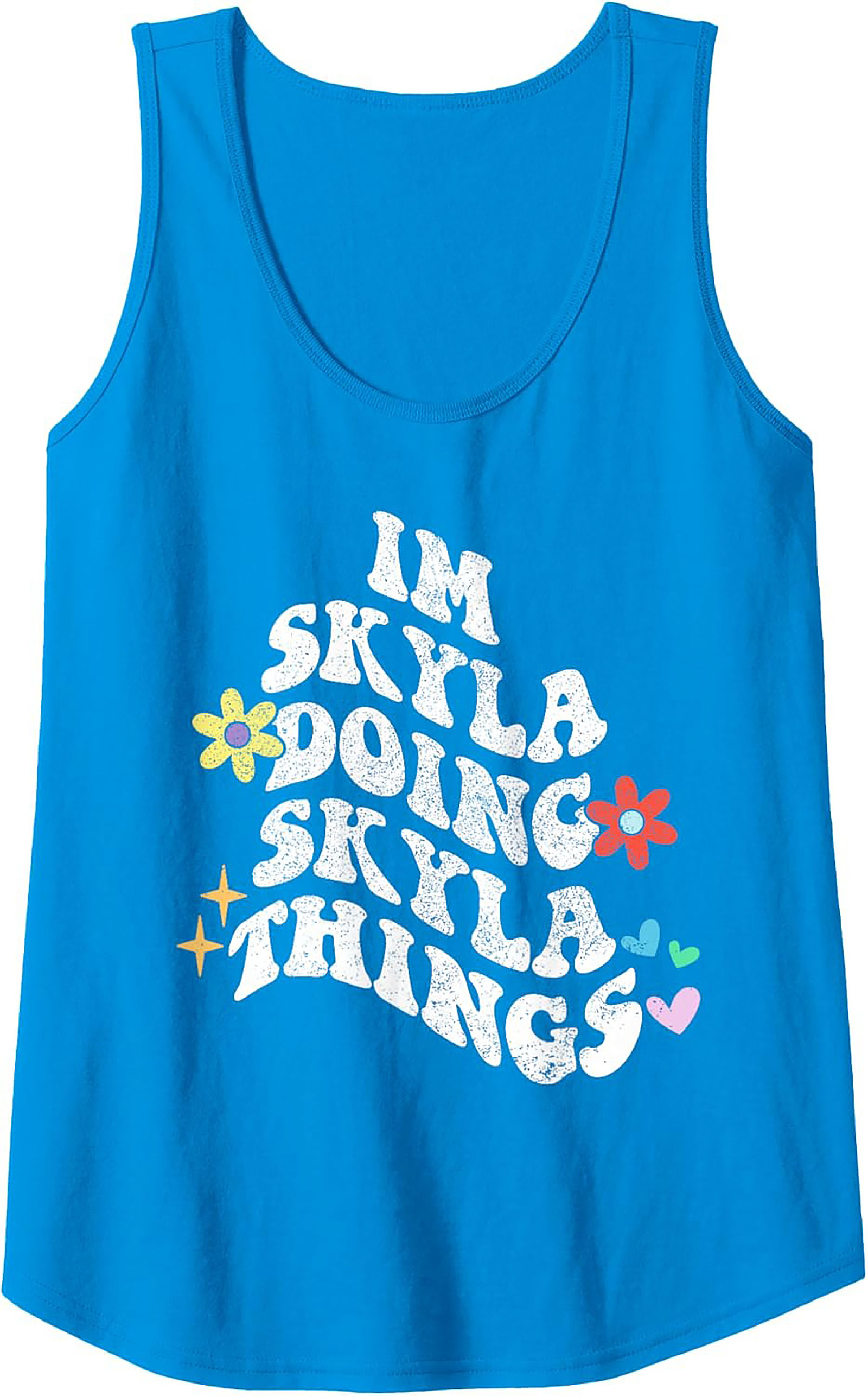 Skyla Doing Skyla Things Graphic Tank Retro Gift