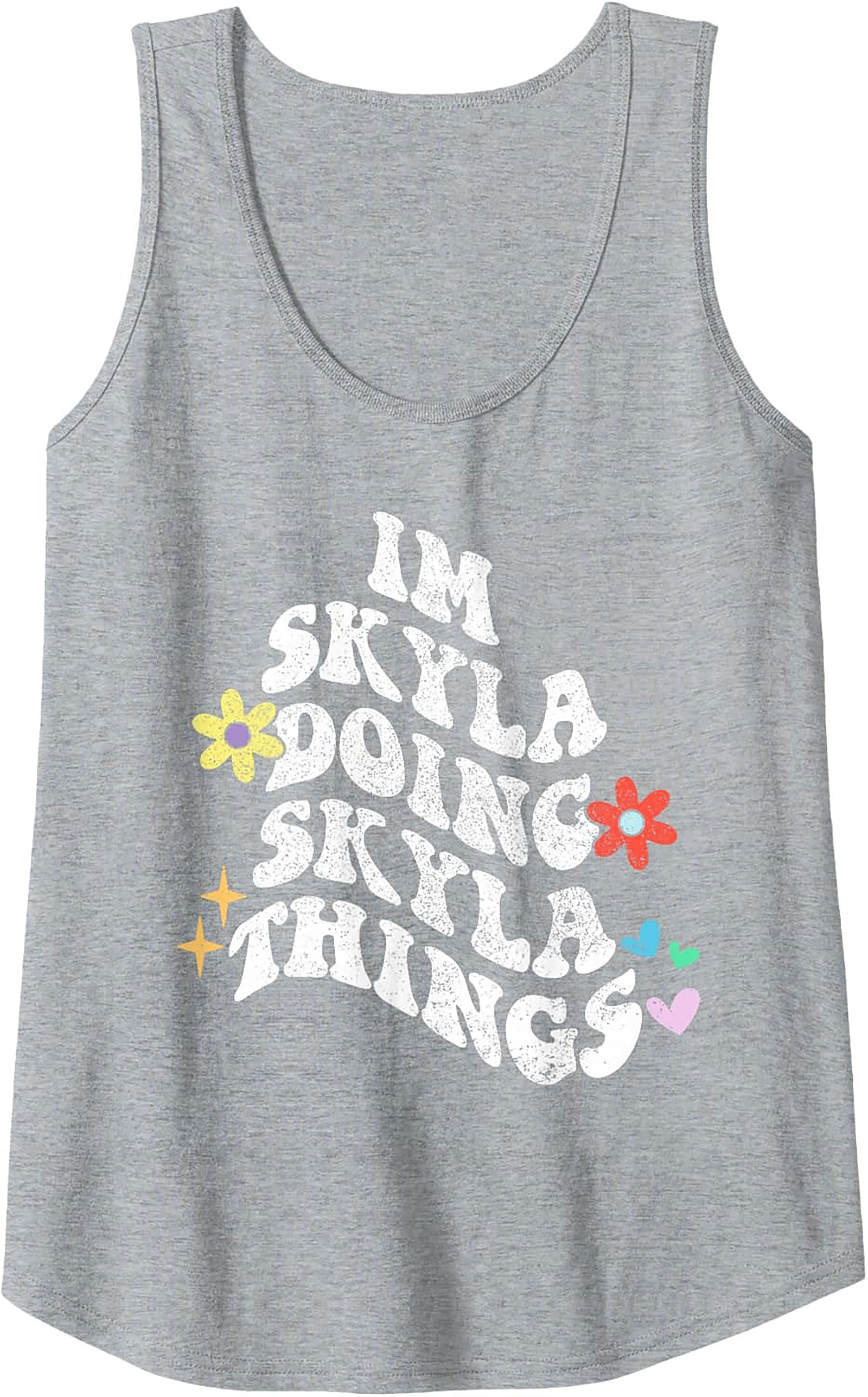 Skyla Doing Skyla Things Graphic Tank Retro Gift