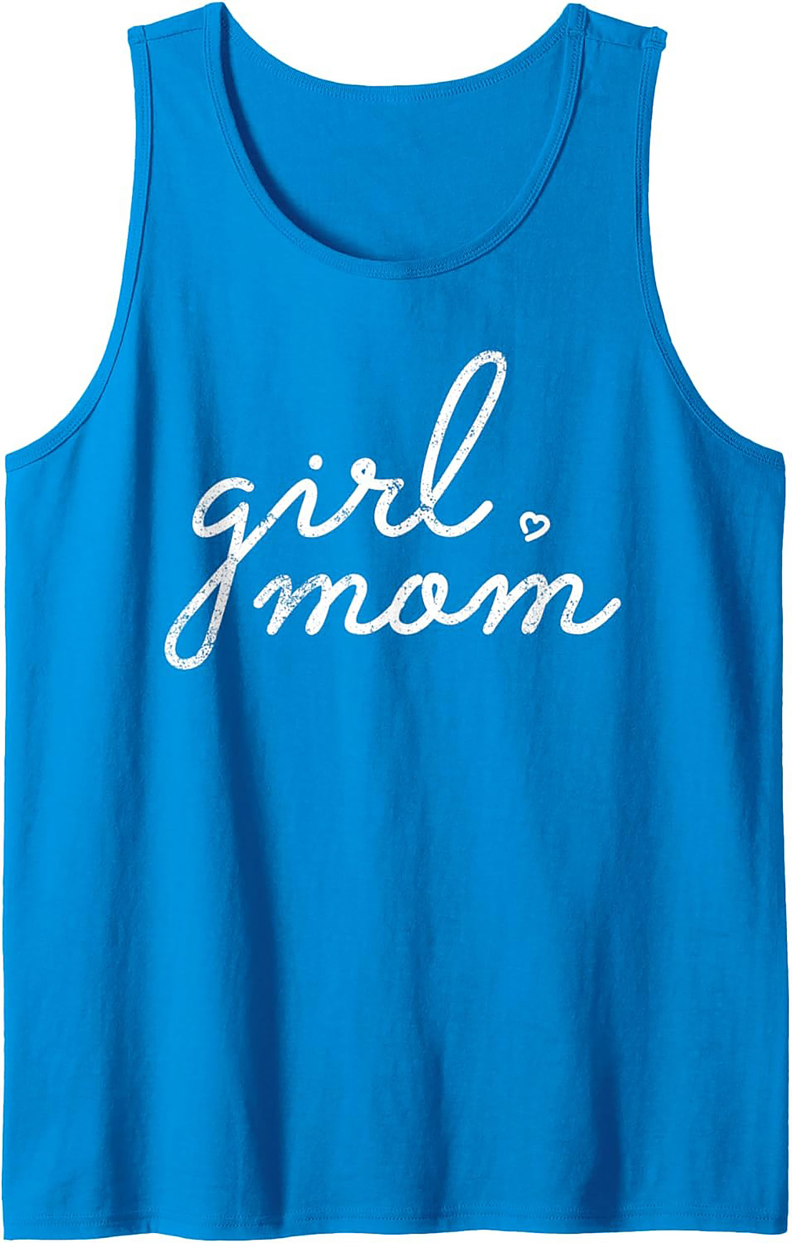 Girl Mom Tank Top Cute Motherhood Sleeveless Shirt