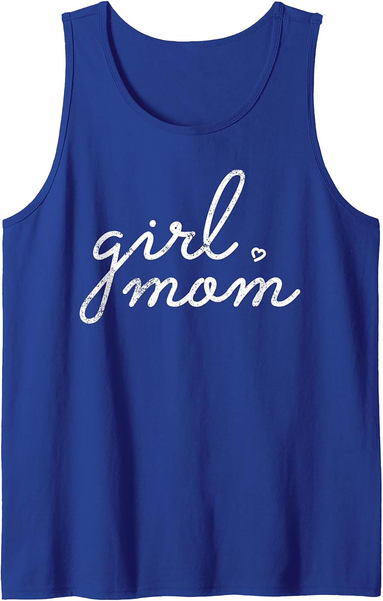 Girl Mom Tank Top Cute Motherhood Sleeveless Shirt