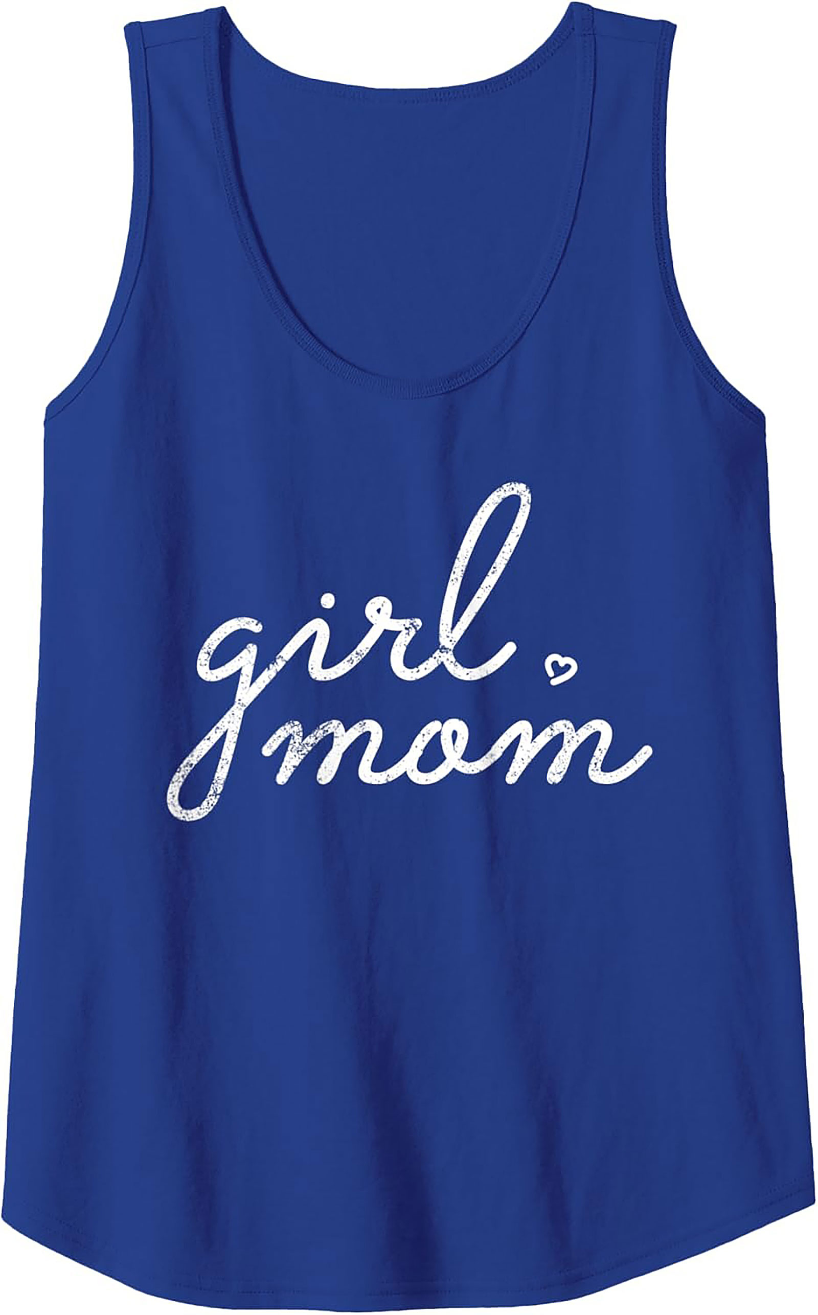Girl Mom Tank Top Cute Motherhood Sleeveless Shirt