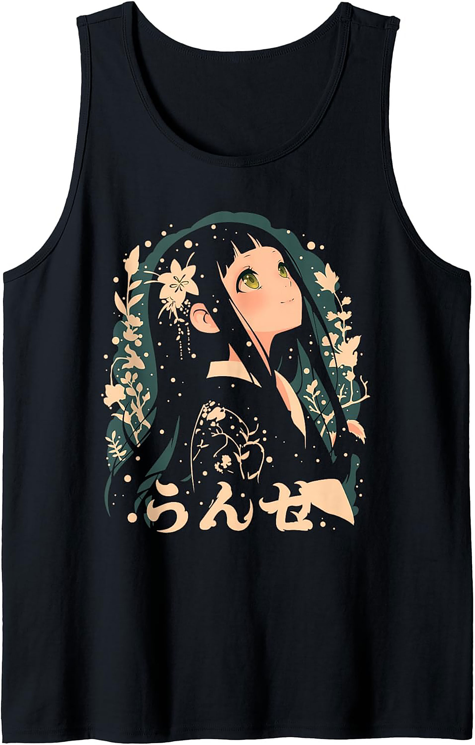 Ranse Ethereal Anime Graphic Tank Top | Sleeveless Shirt