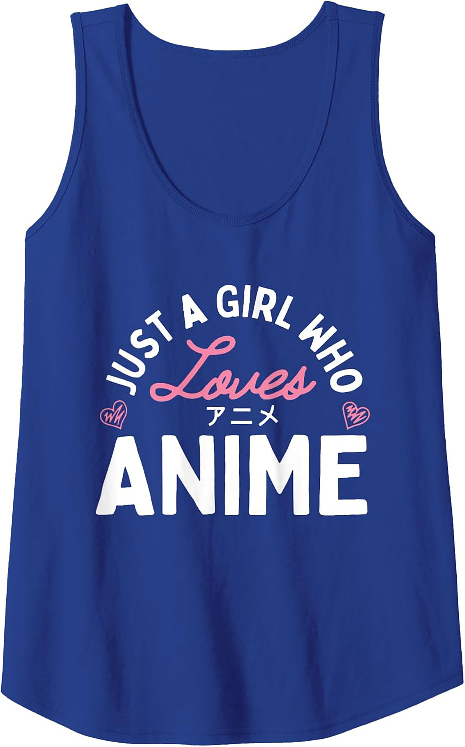 Just A Girl Who Loves Anime Tank Top