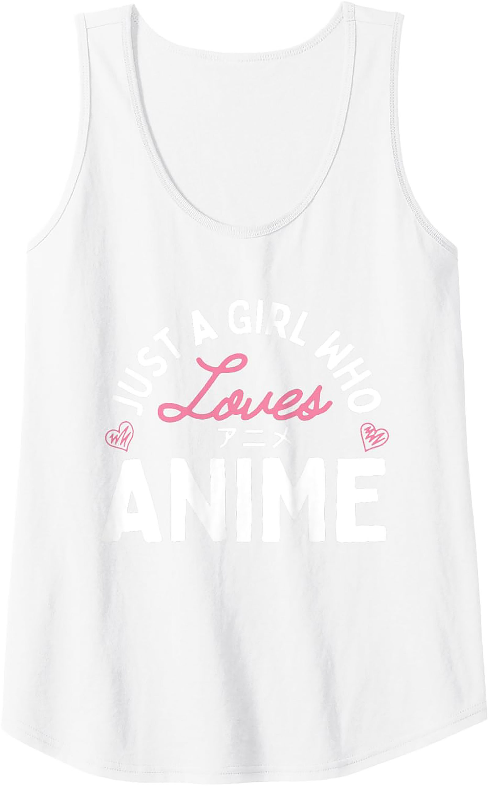 Just A Girl Who Loves Anime Tank Top