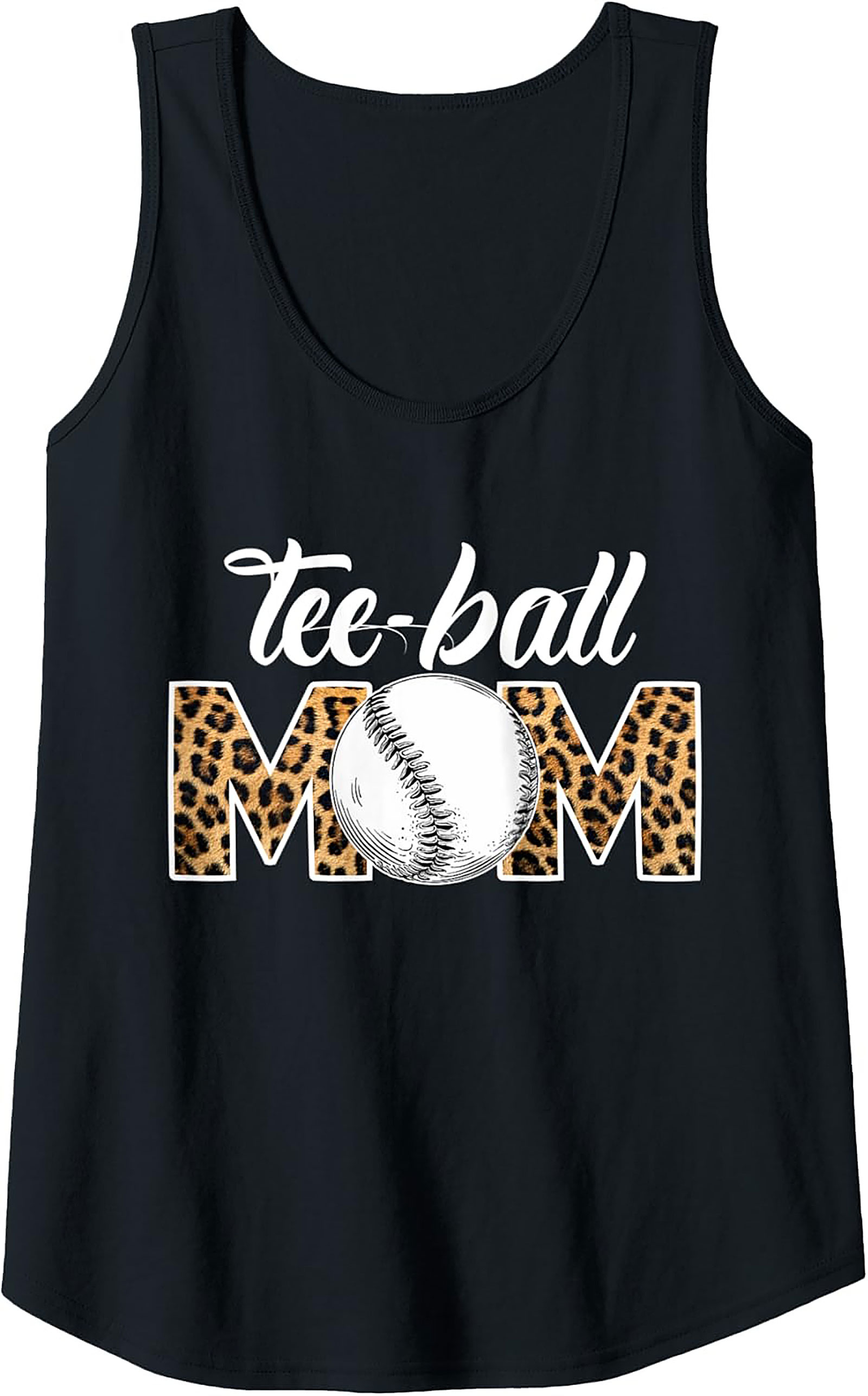 Tee-ball Mom Graphic Tank Baseball Sleeveless Shirt