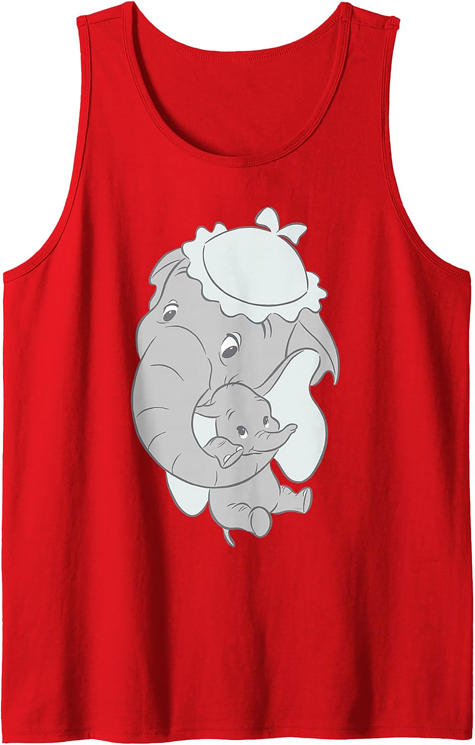 Mother & Baby Elephant Graphic Tank Top