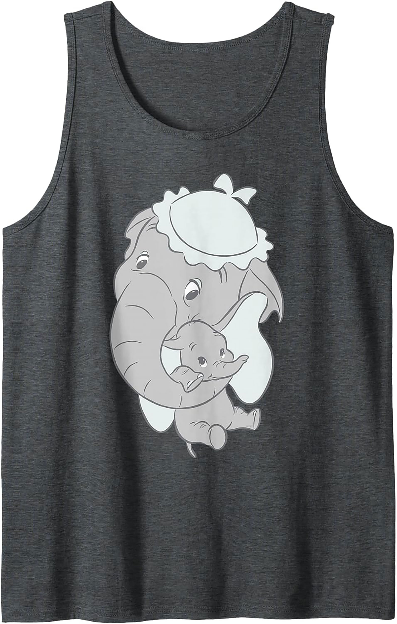 Mother & Baby Elephant Graphic Tank Top