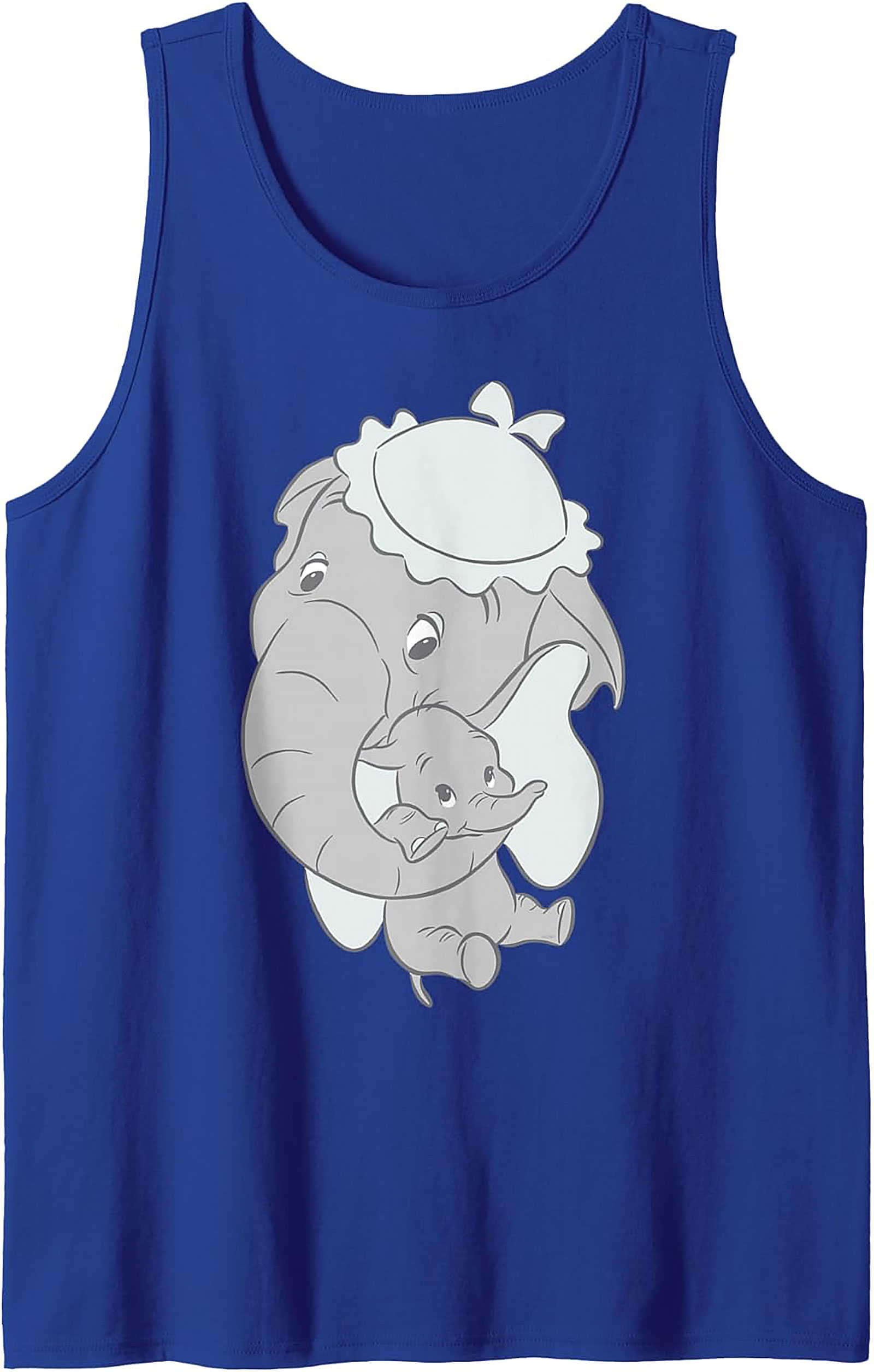 Mother & Baby Elephant Graphic Tank Top