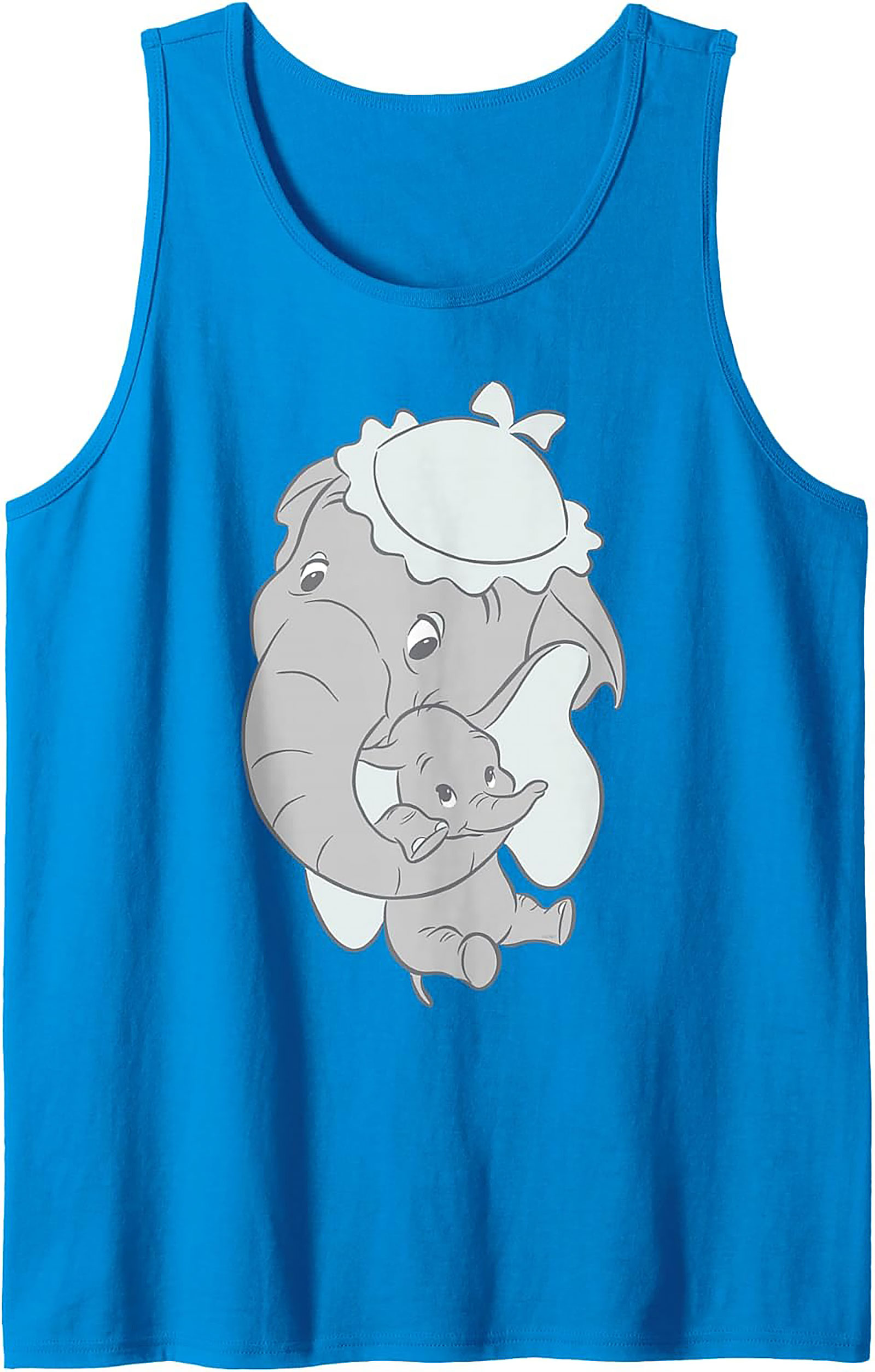 Mother & Baby Elephant Graphic Tank Top