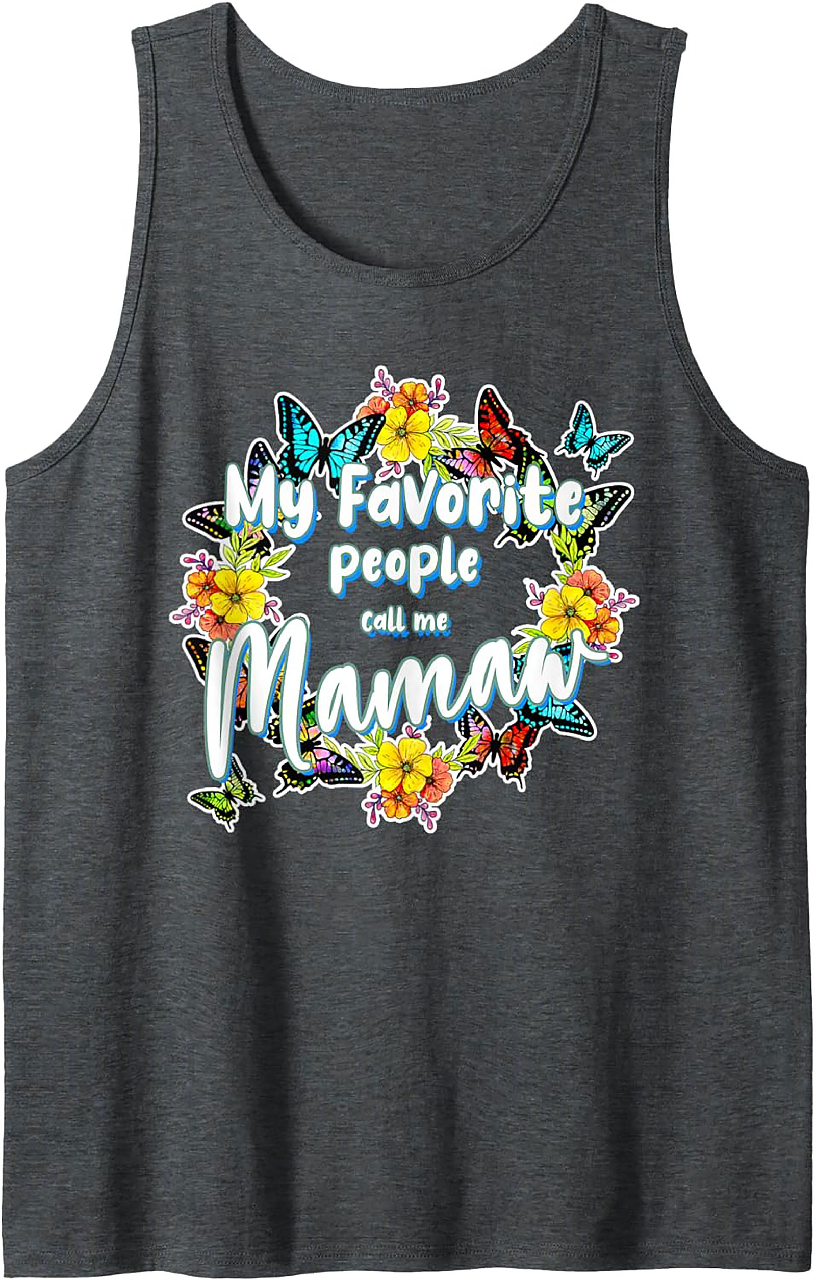 Mamaw Butterfly Tank Top