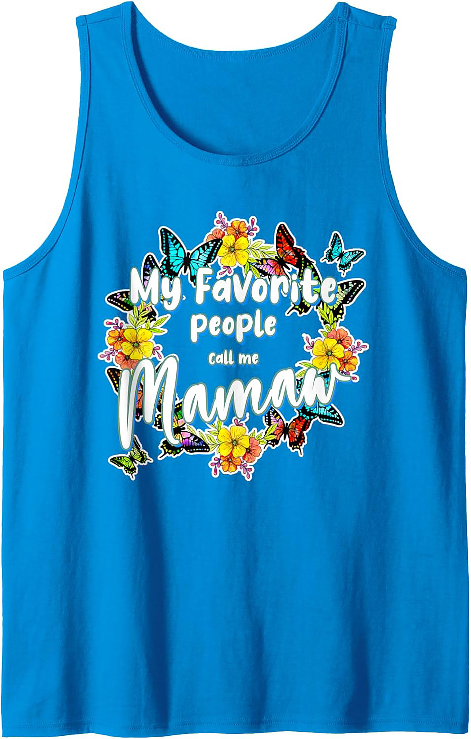 Mamaw Butterfly Tank Top