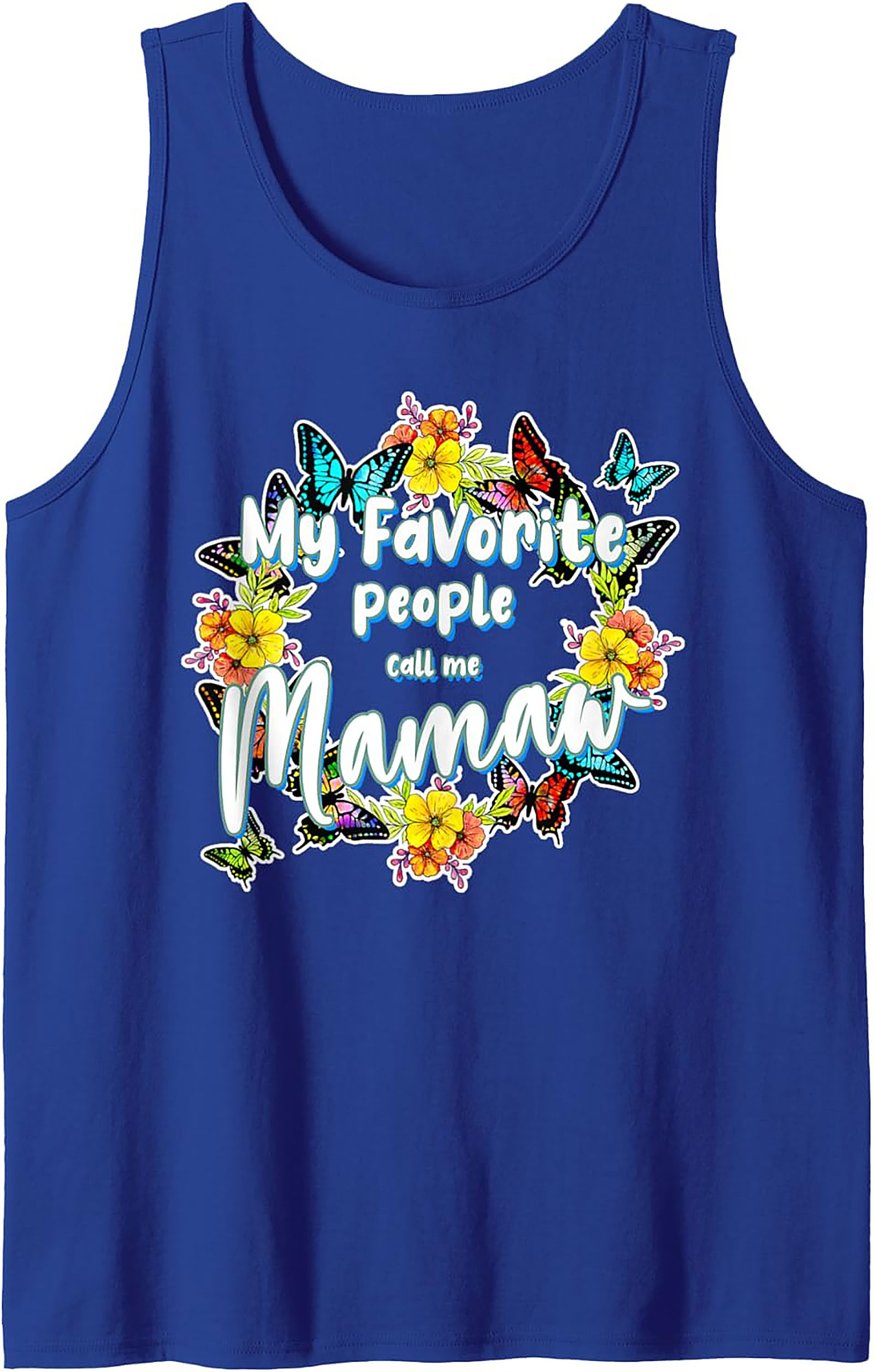 Mamaw Butterfly Tank Top