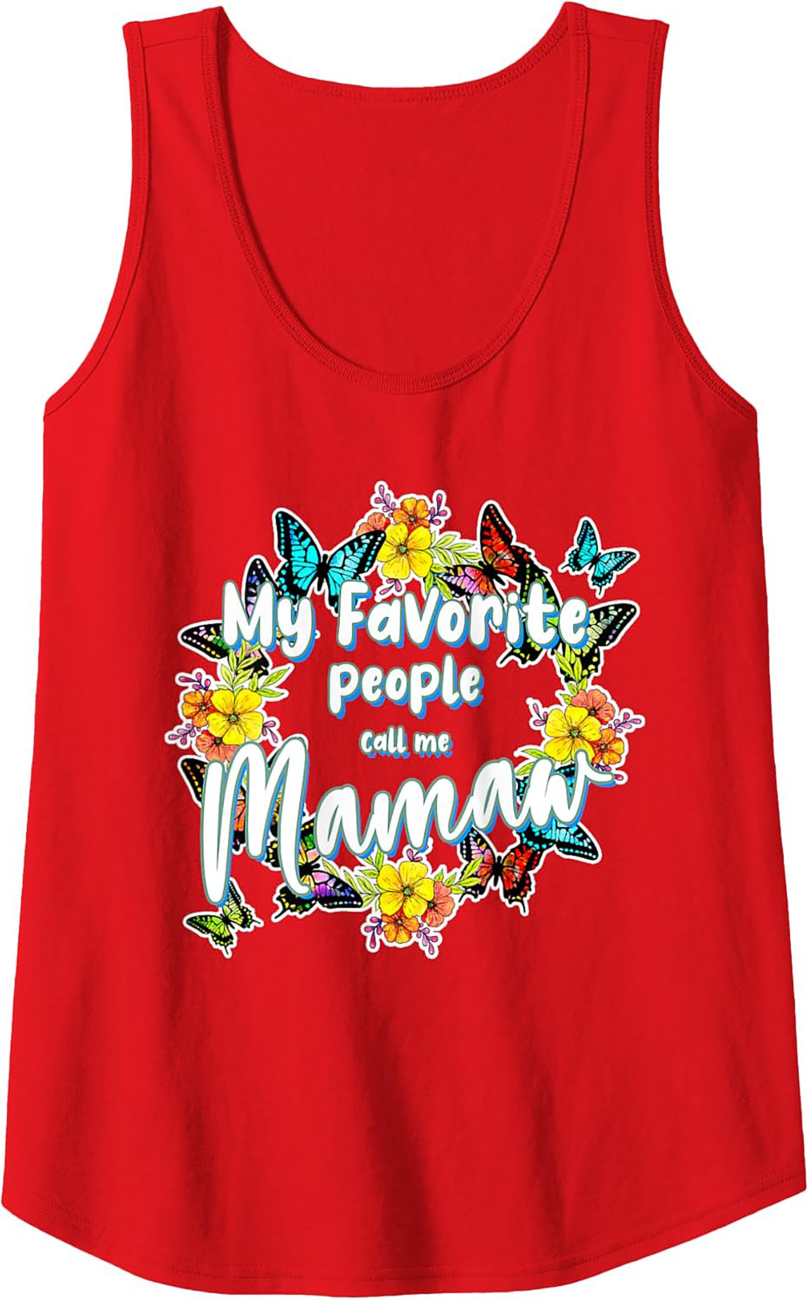 Mamaw Butterfly Tank Top
