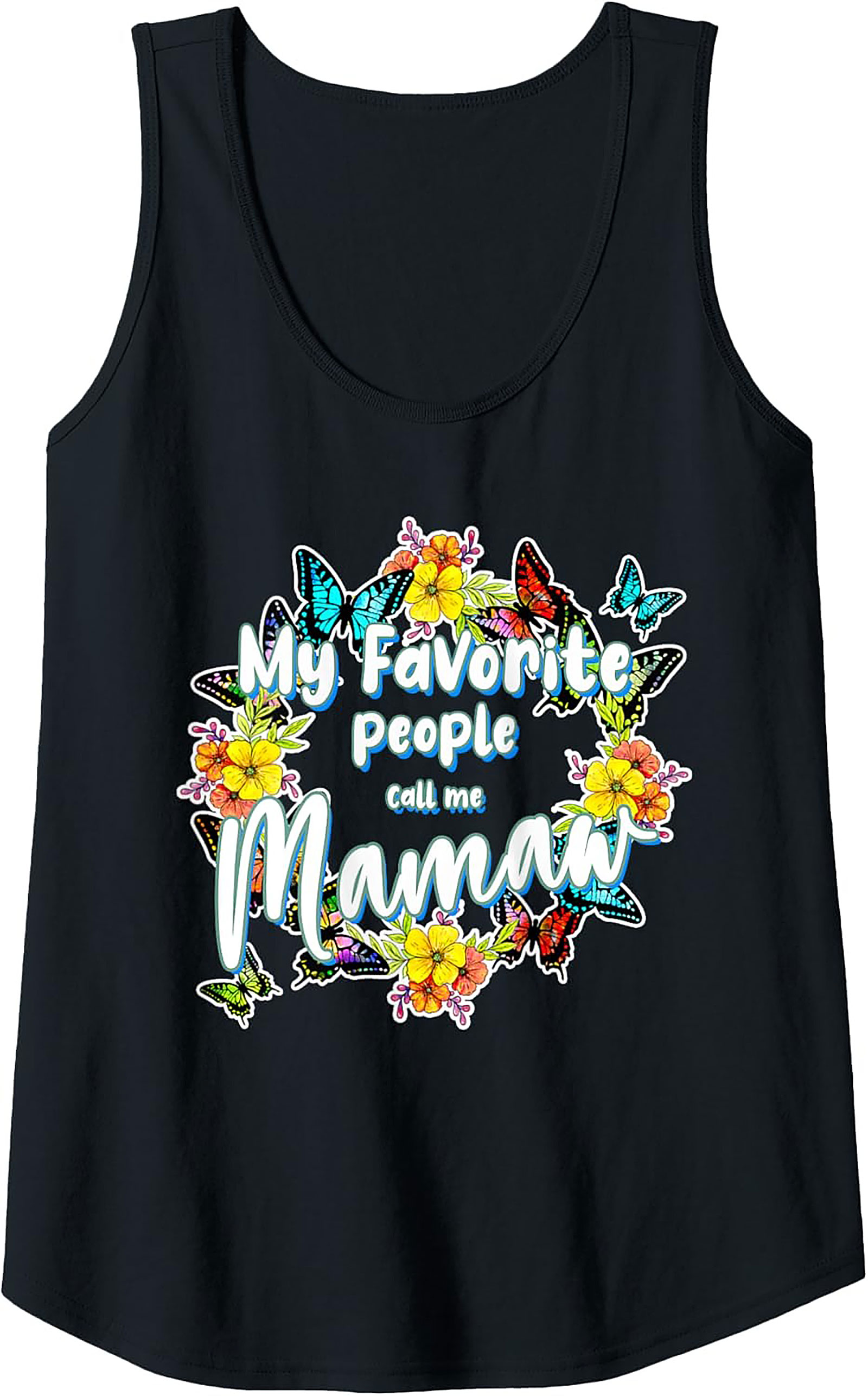 Mamaw Butterfly Tank Top