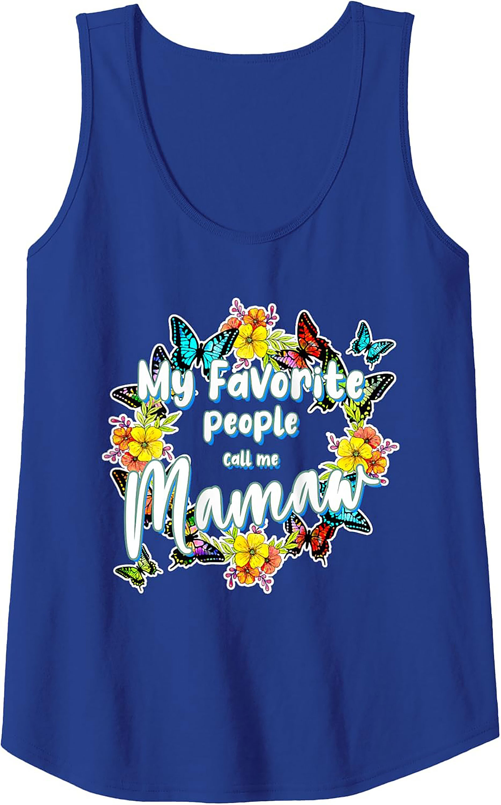 Mamaw Butterfly Tank Top
