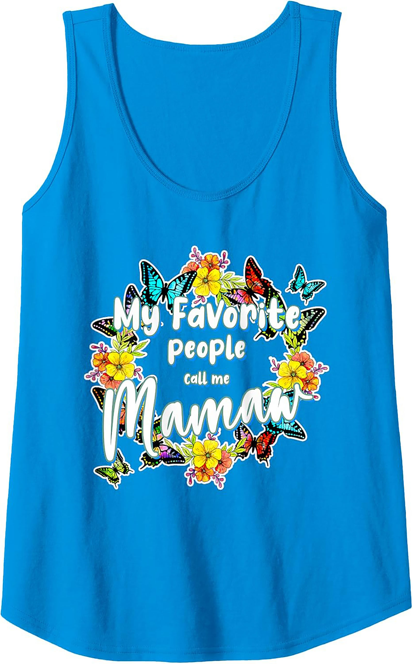 Mamaw Butterfly Tank Top