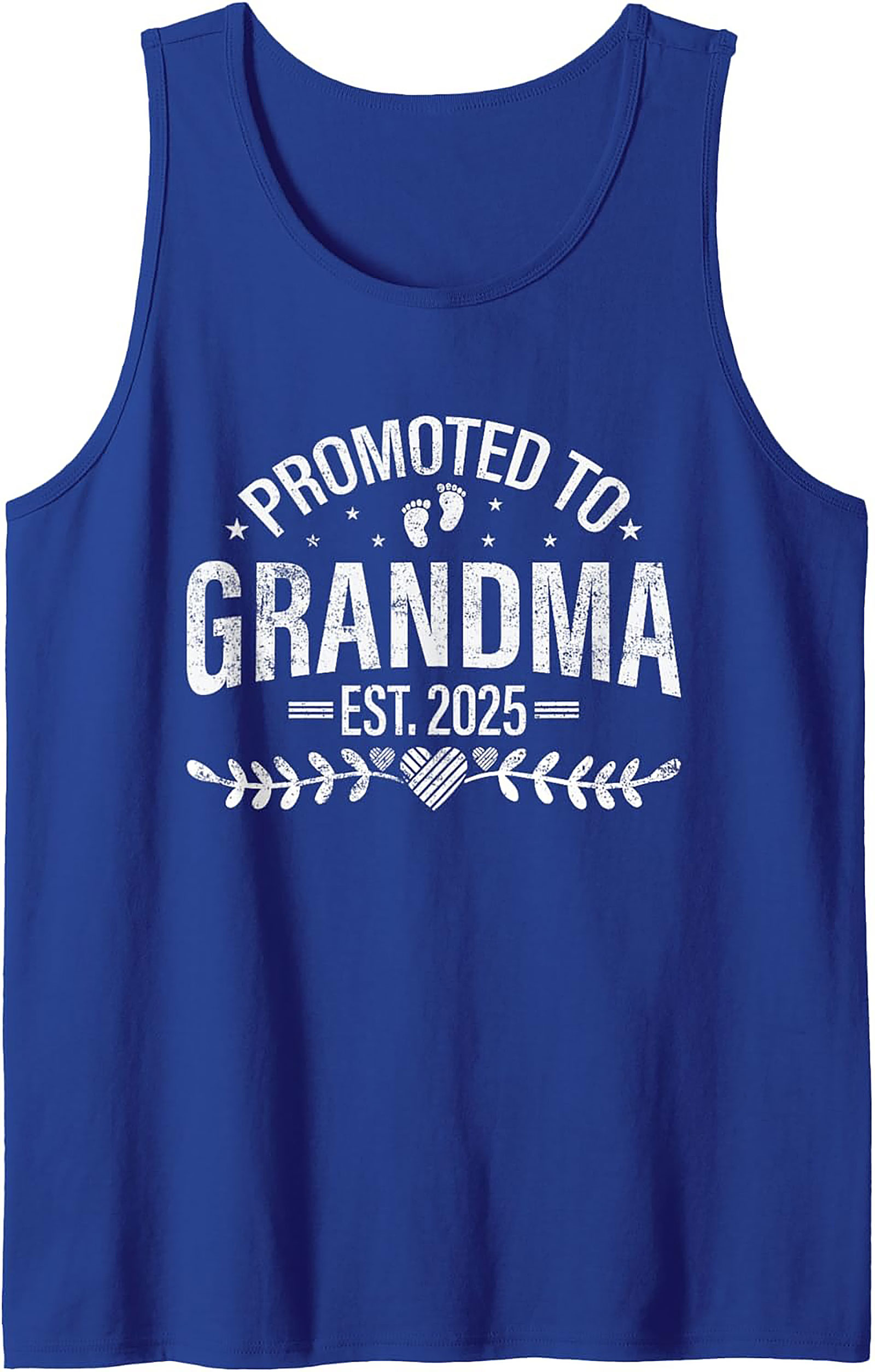 Promoted To Grandma Est. 2025 Graphic Tank Gift