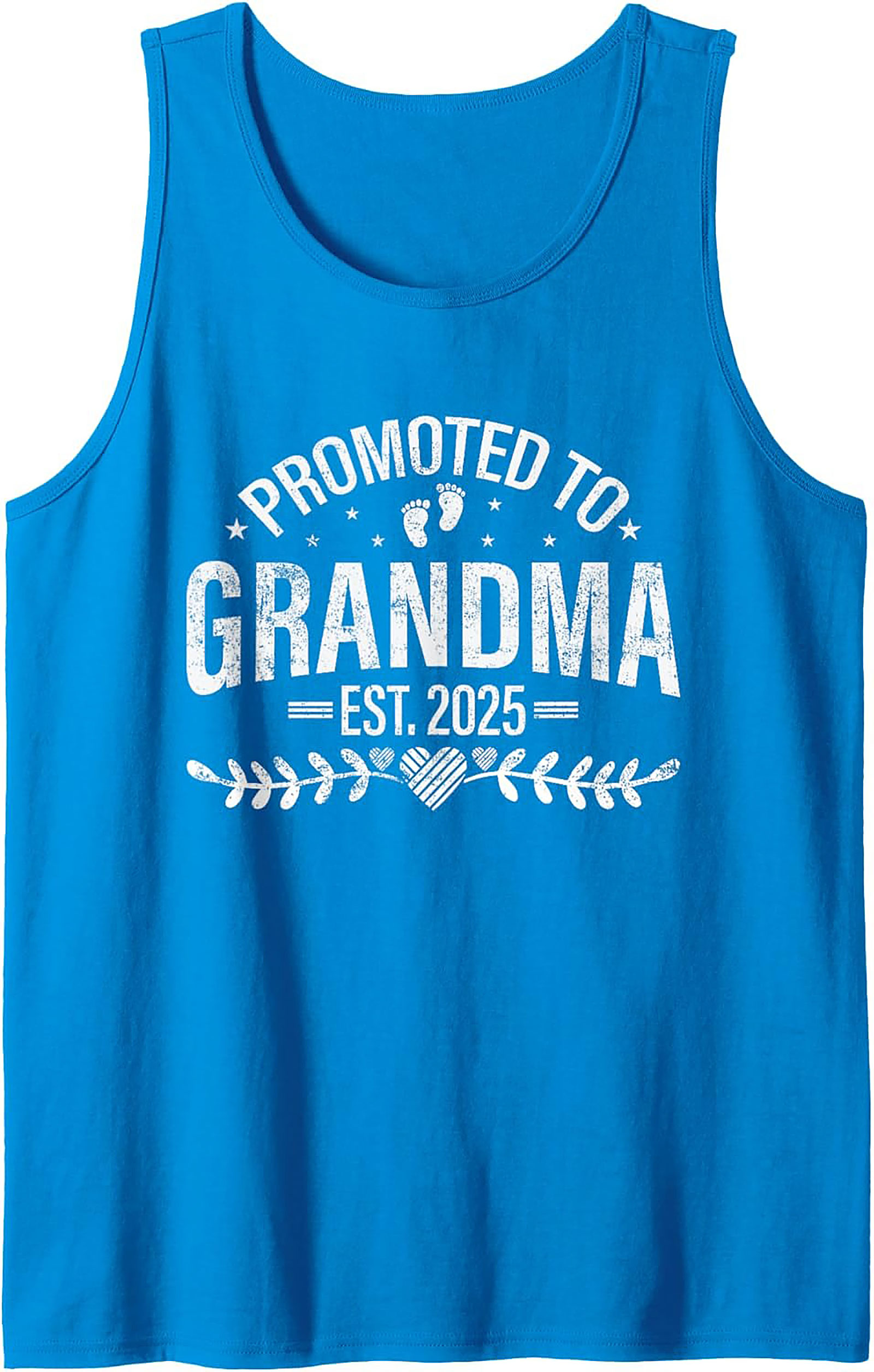 Promoted To Grandma Est. 2025 Graphic Tank Gift