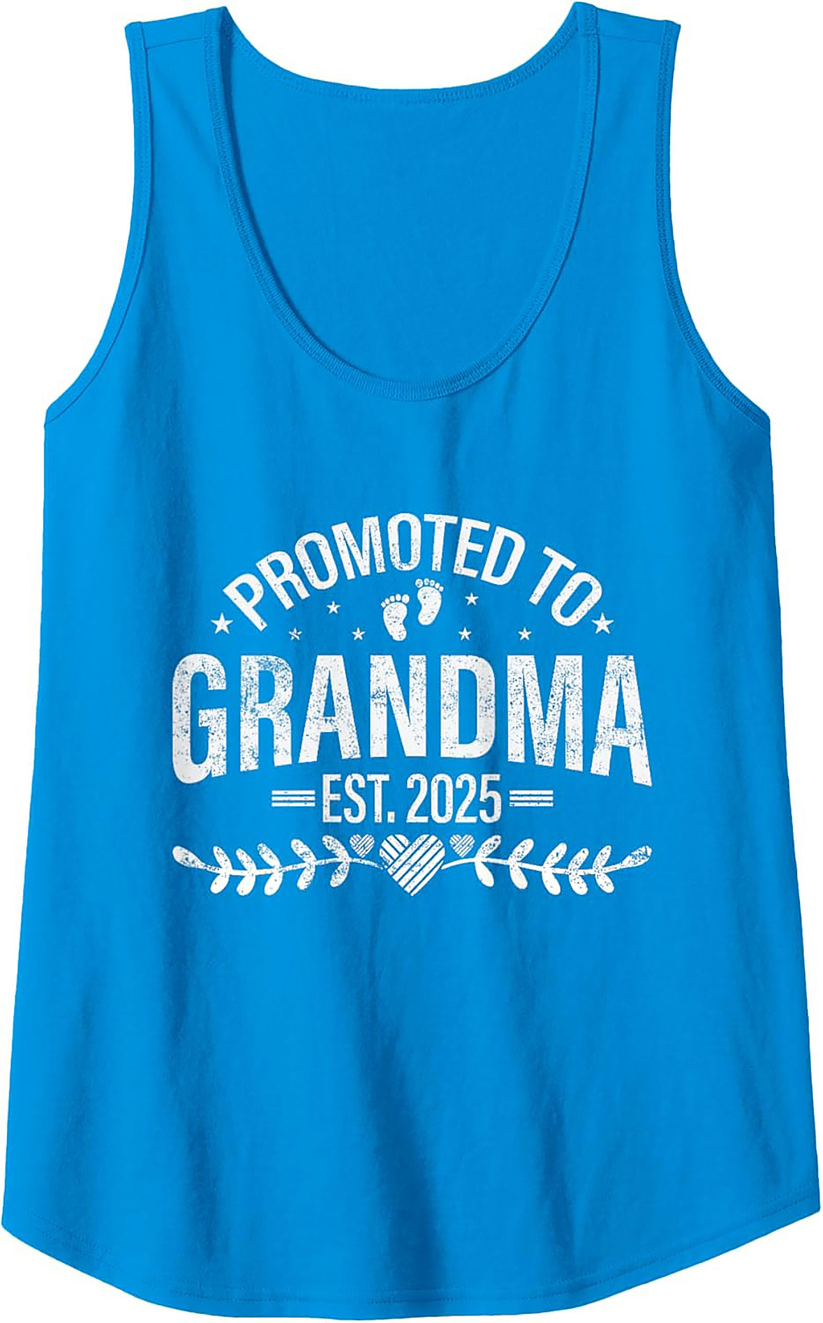Promoted To Grandma Est. 2025 Graphic Tank Gift
