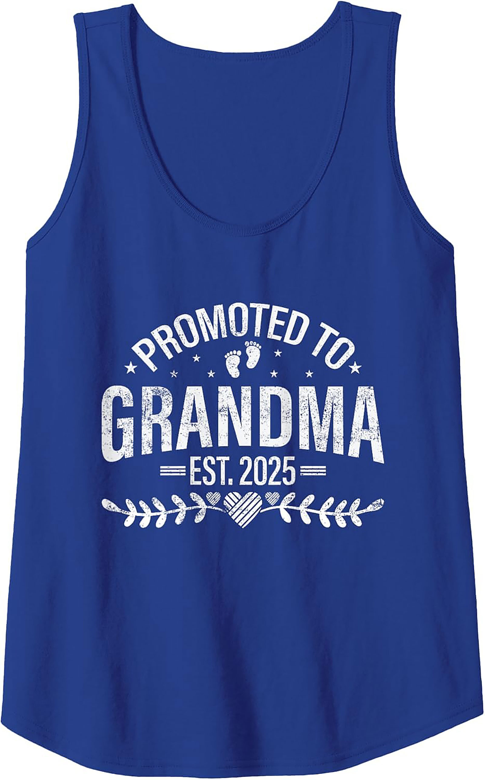 Promoted To Grandma Est. 2025 Graphic Tank Gift