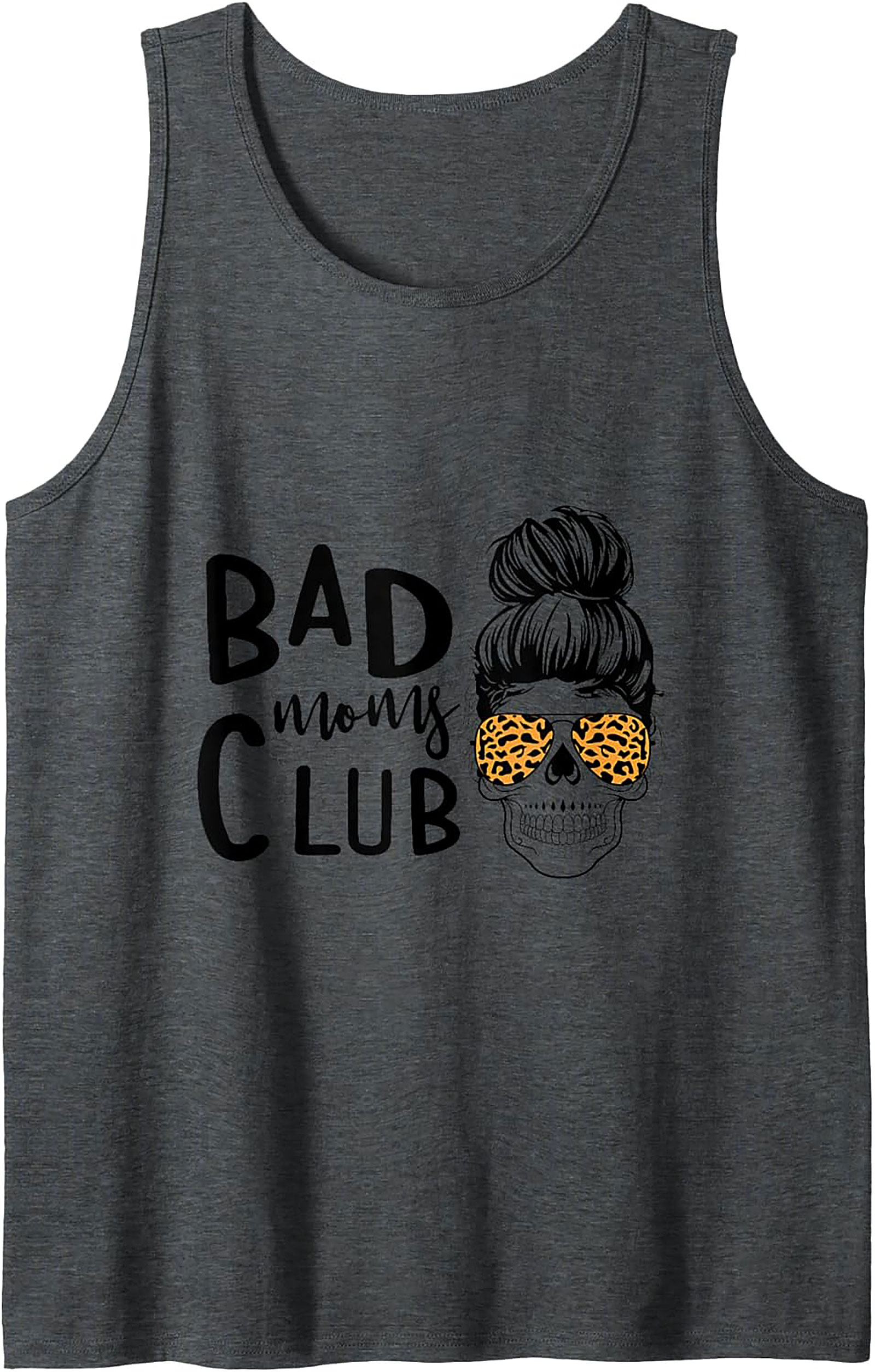 Bad Moms Club Tank Top Funny Mom Graphic Tank U.S. Cotton