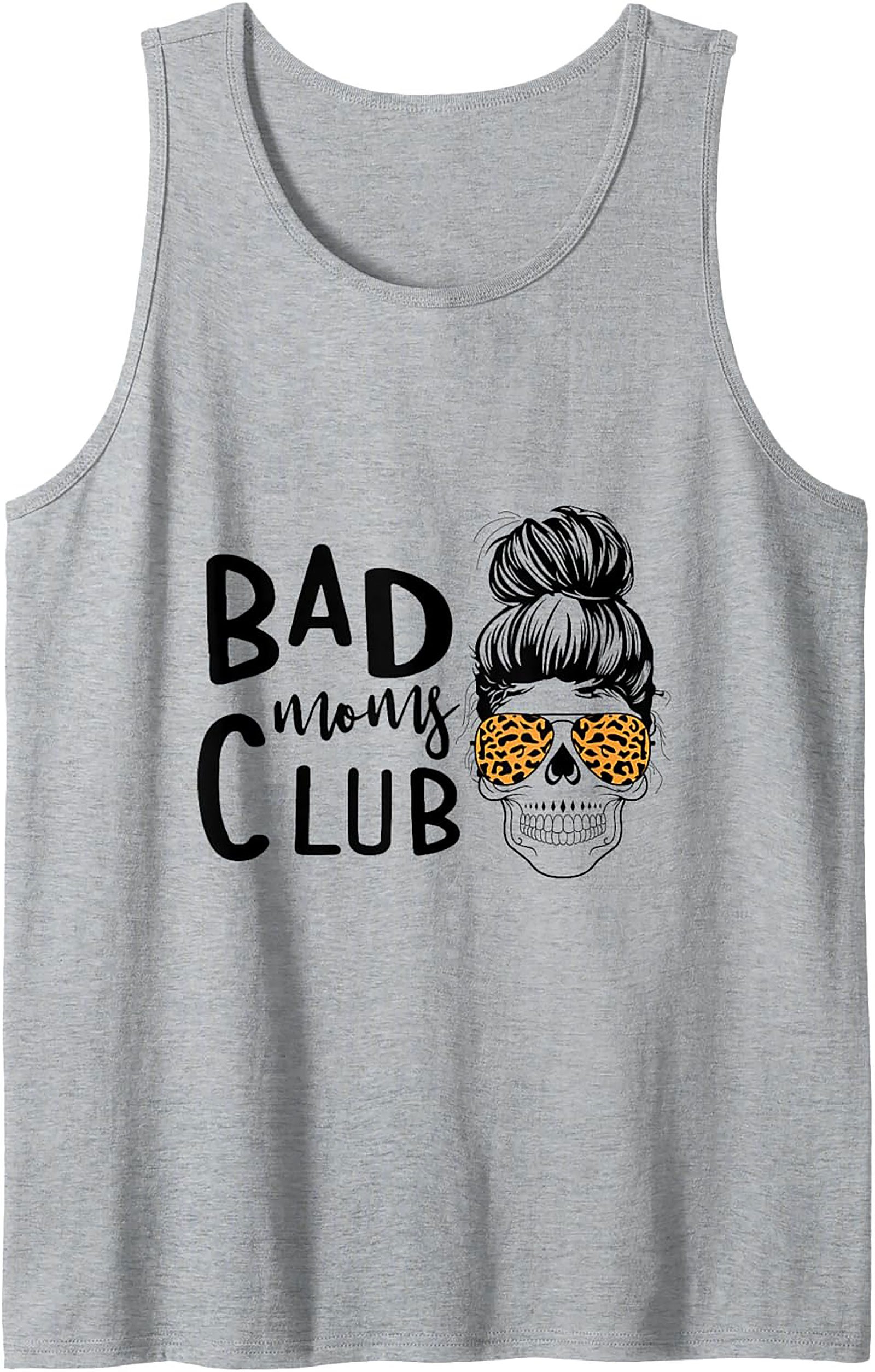 Bad Moms Club Tank Top Funny Mom Graphic Tank U.S. Cotton