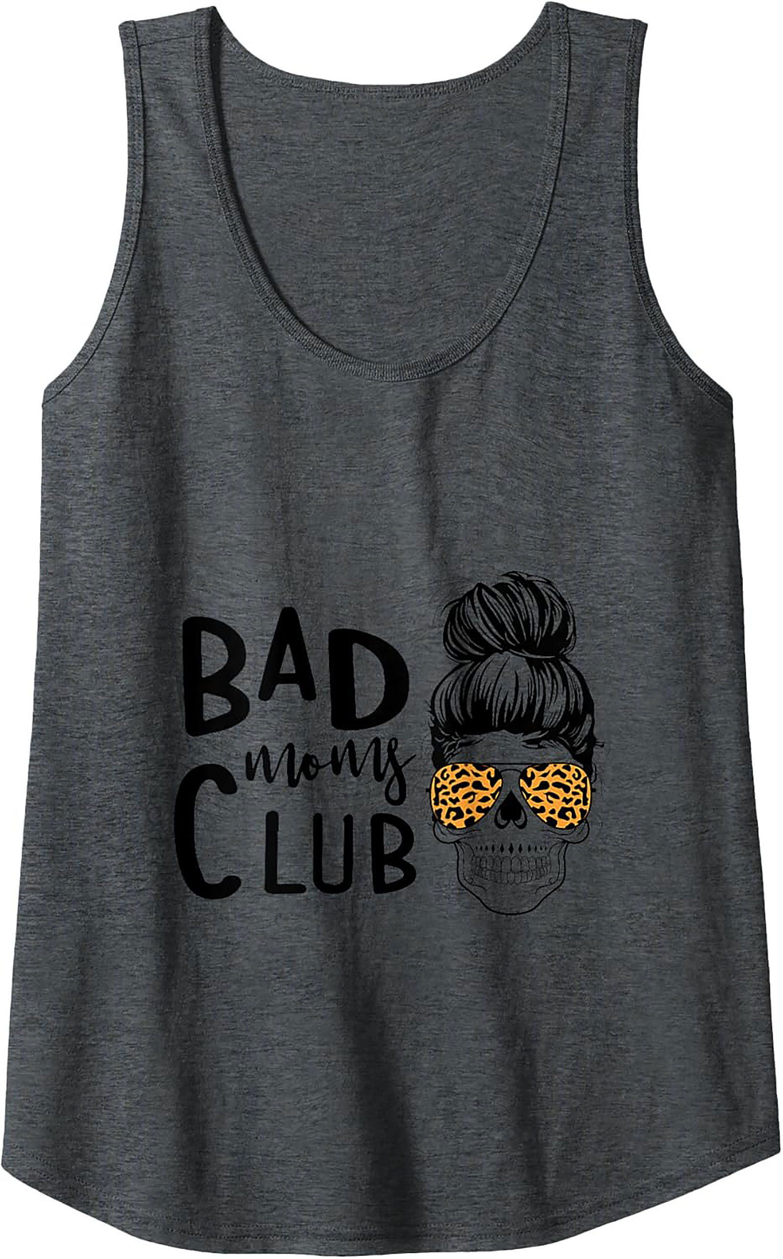 Bad Moms Club Tank Top Funny Mom Graphic Tank U.S. Cotton
