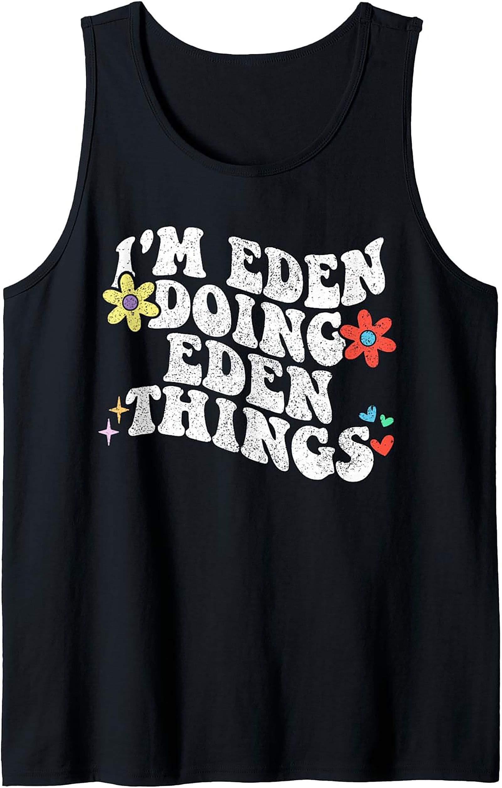 Eden Things Graphic Tank Top Personalized Retro Gift