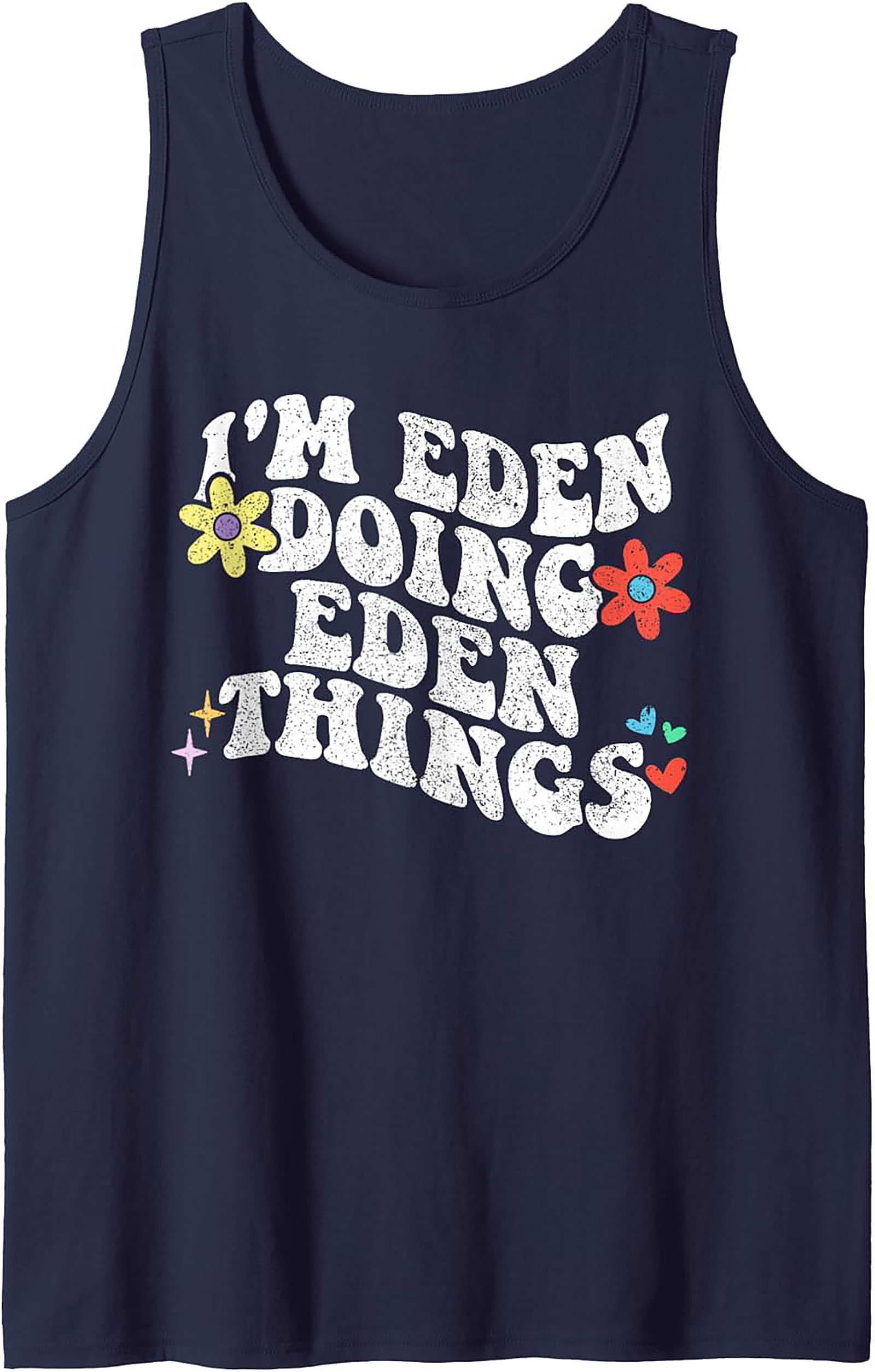 Eden Things Graphic Tank Top Personalized Retro Gift