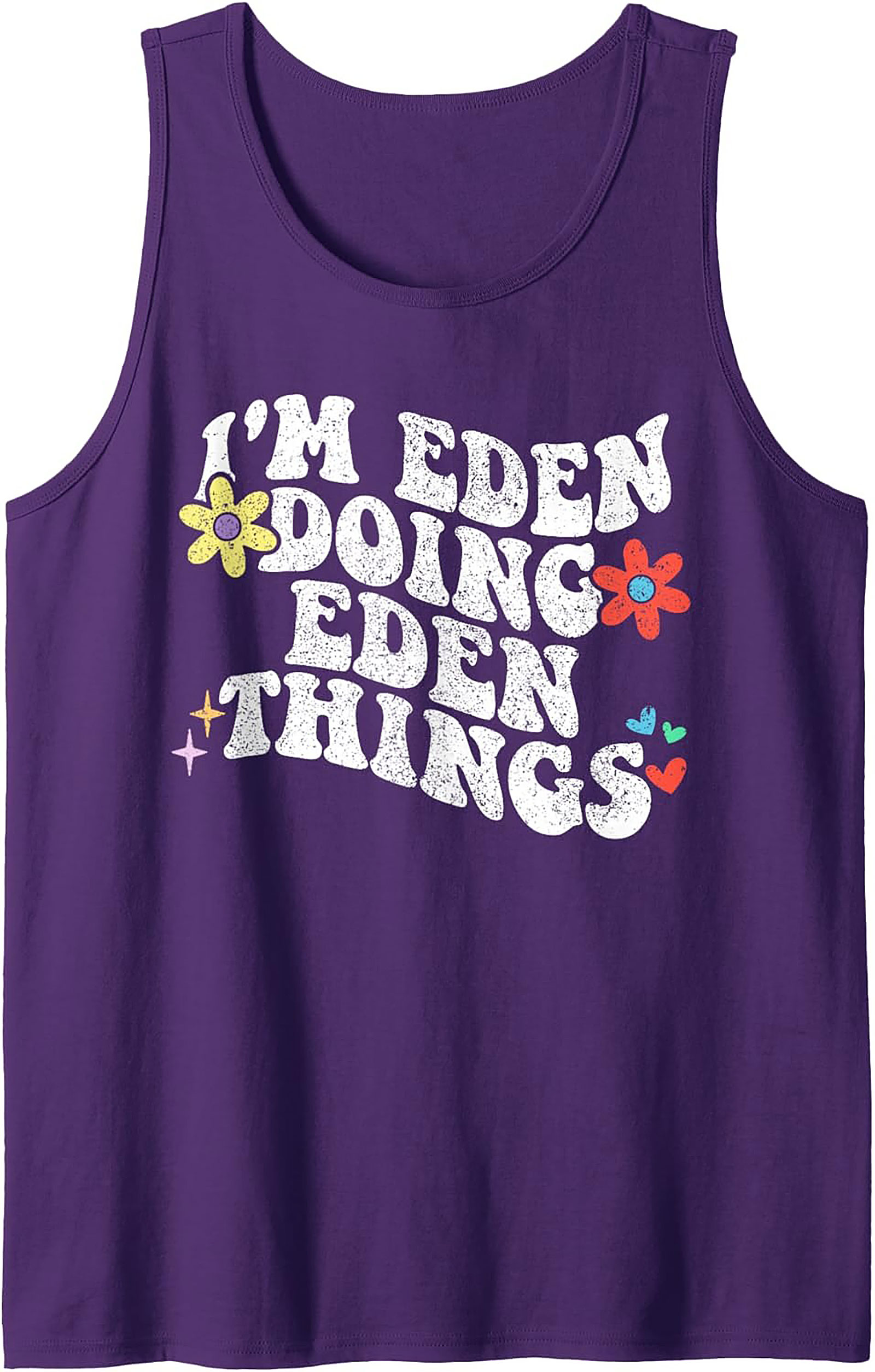 Eden Things Graphic Tank Top Personalized Retro Gift
