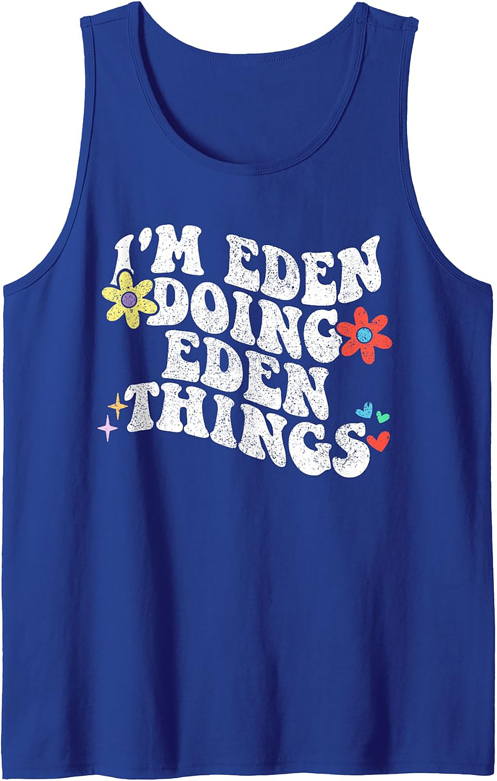 Eden Things Graphic Tank Top Personalized Retro Gift
