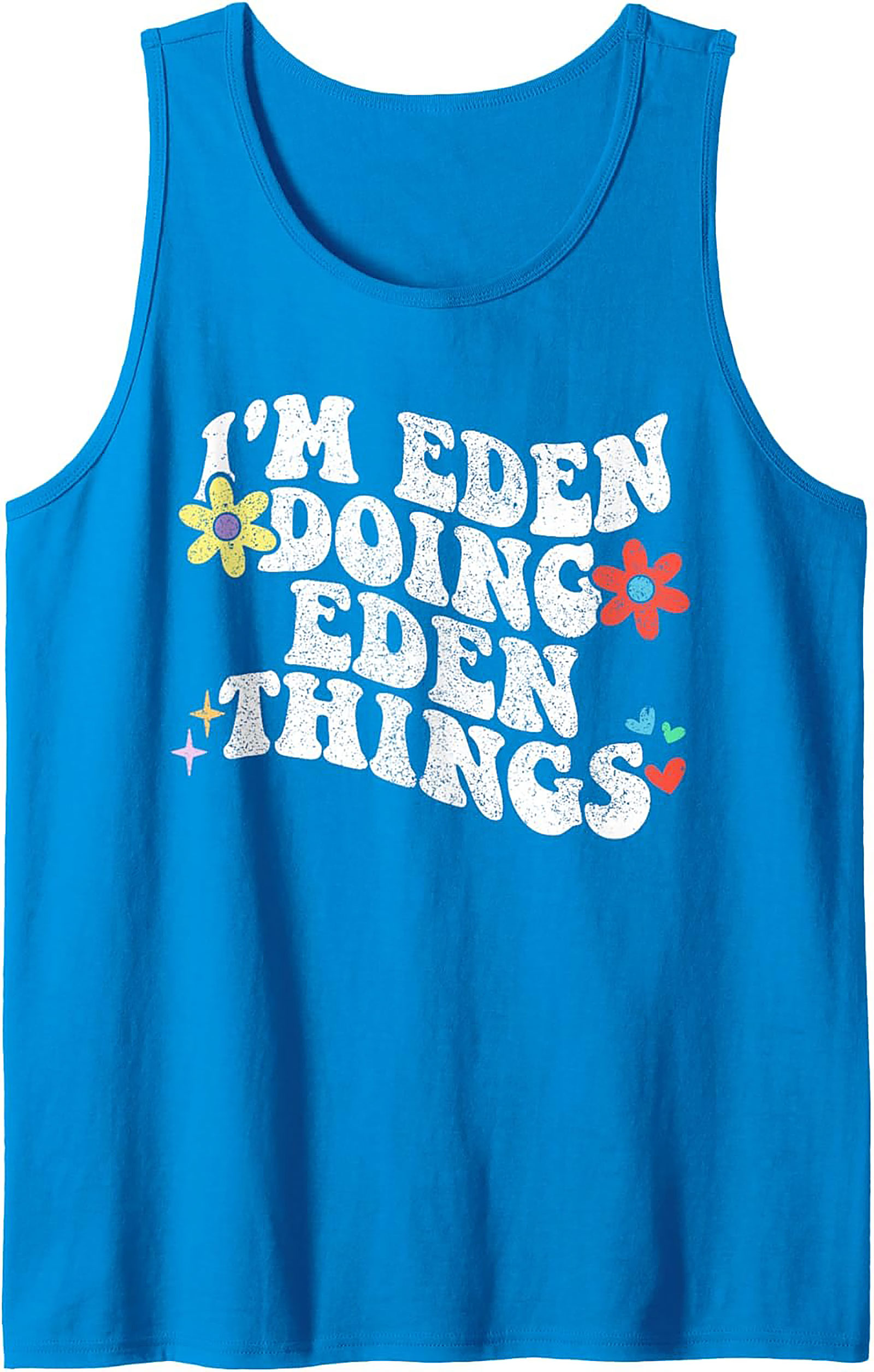 Eden Things Graphic Tank Top Personalized Retro Gift