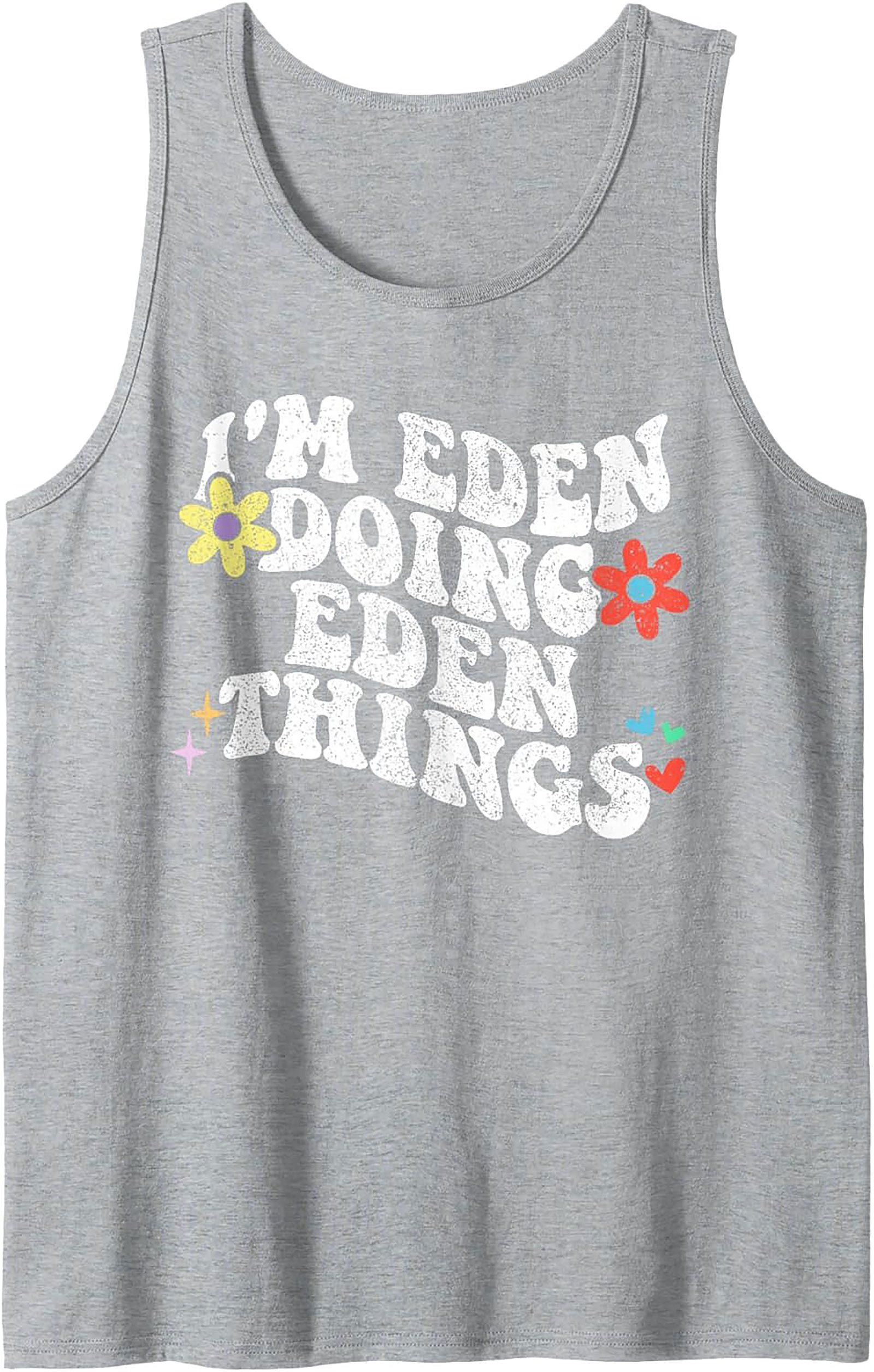 Eden Things Graphic Tank Top Personalized Retro Gift