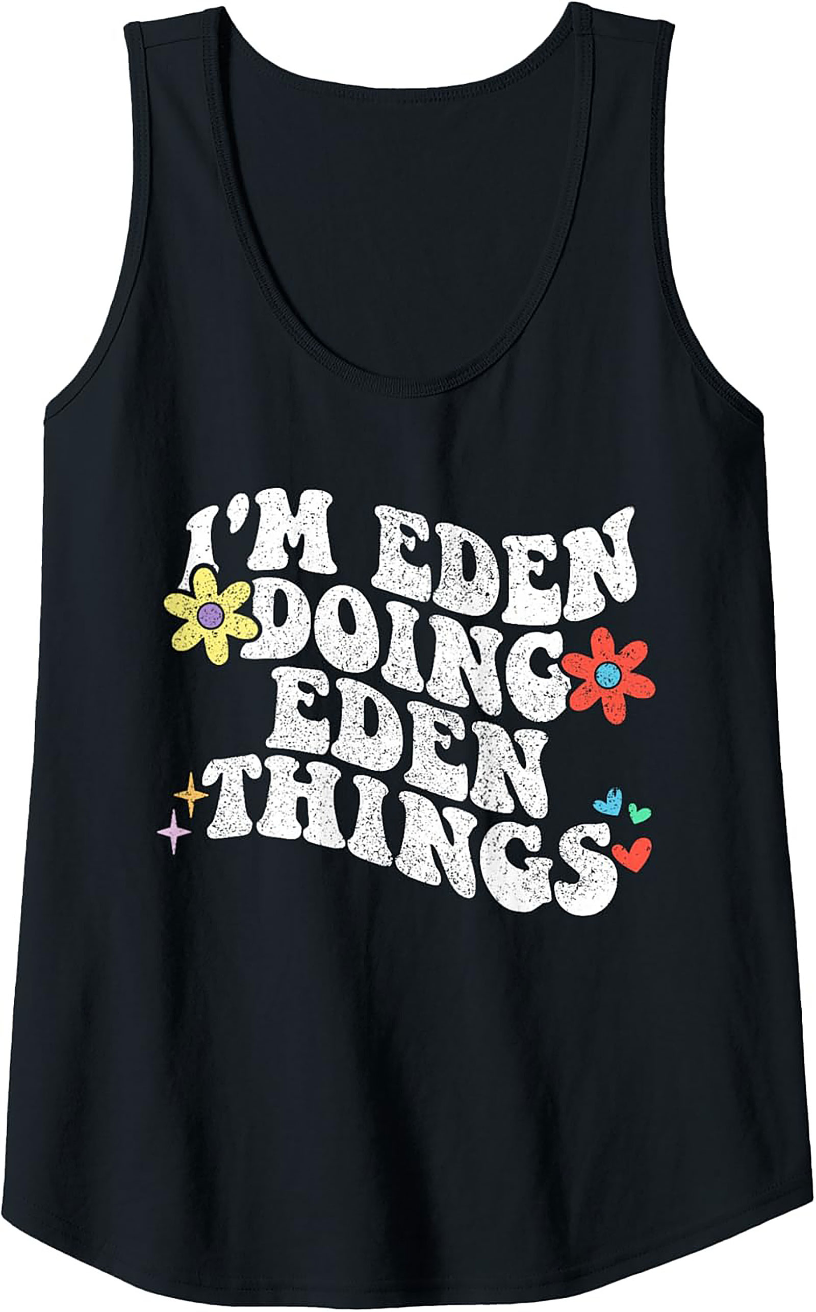Eden Things Graphic Tank Top Personalized Retro Gift