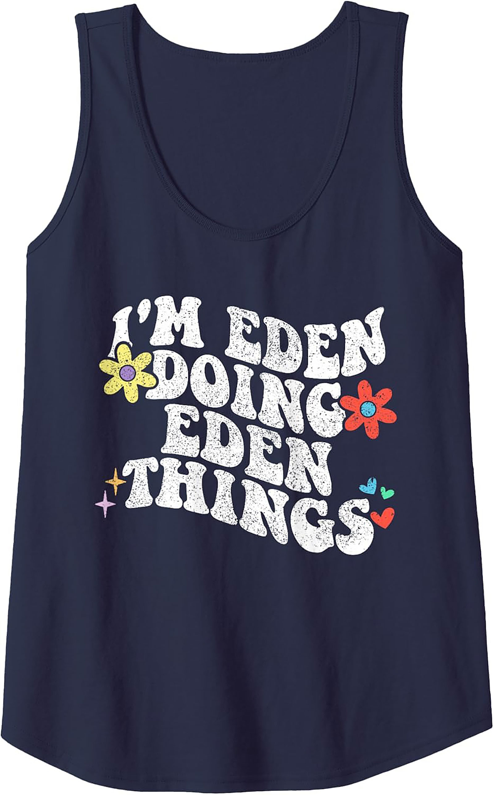 Eden Things Graphic Tank Top Personalized Retro Gift