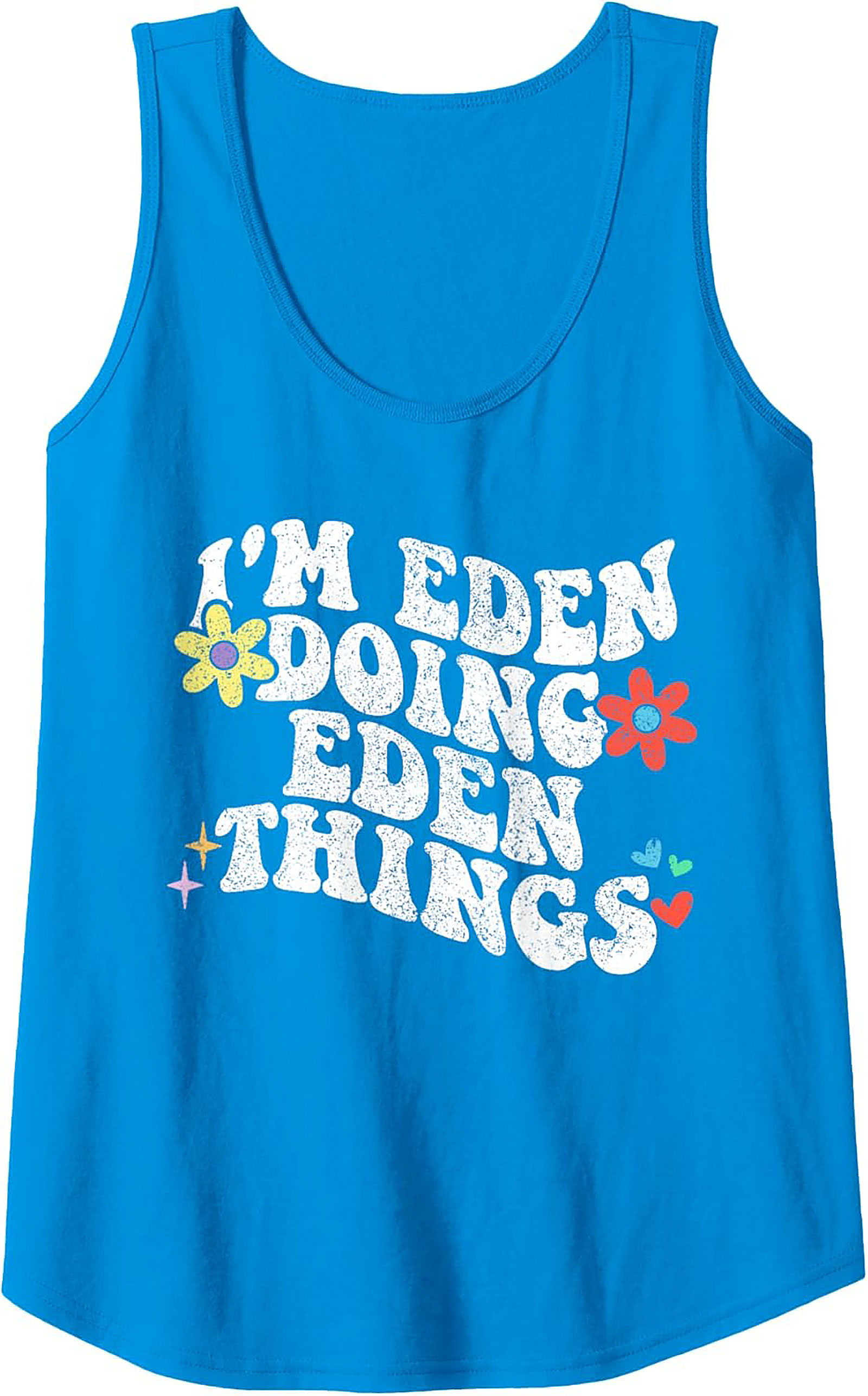 Eden Things Graphic Tank Top Personalized Retro Gift