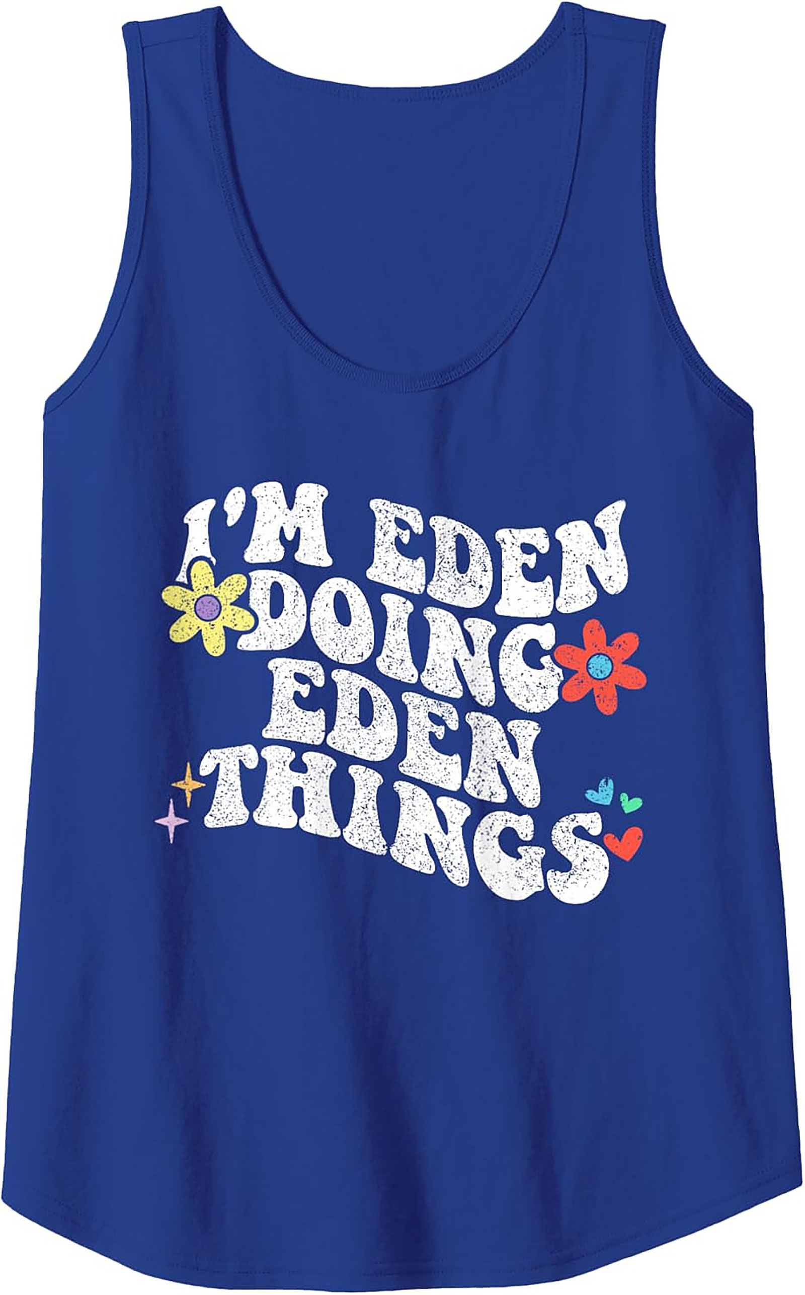 Eden Things Graphic Tank Top Personalized Retro Gift